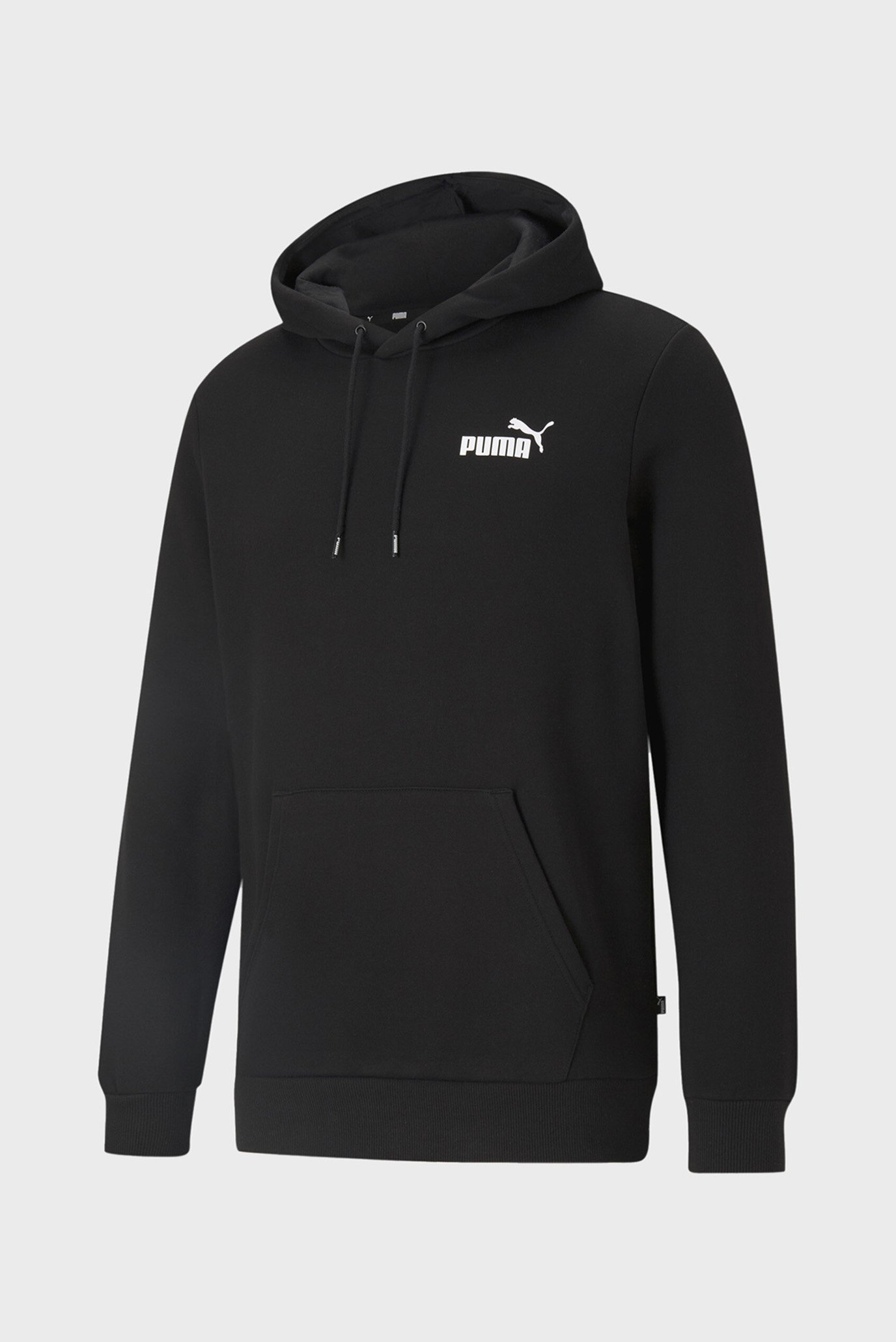 Чоловіче чорне худі Essentials Small Logo Men's Hoodie 1