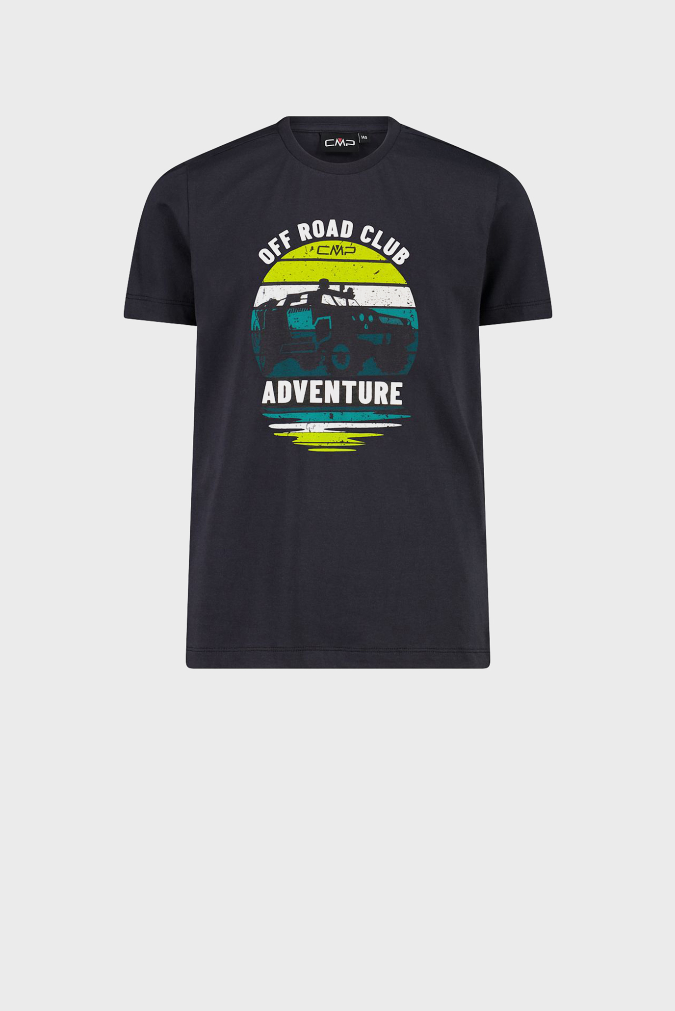 Детская черная футболка Черный 152 CMP 34F7054-68UT