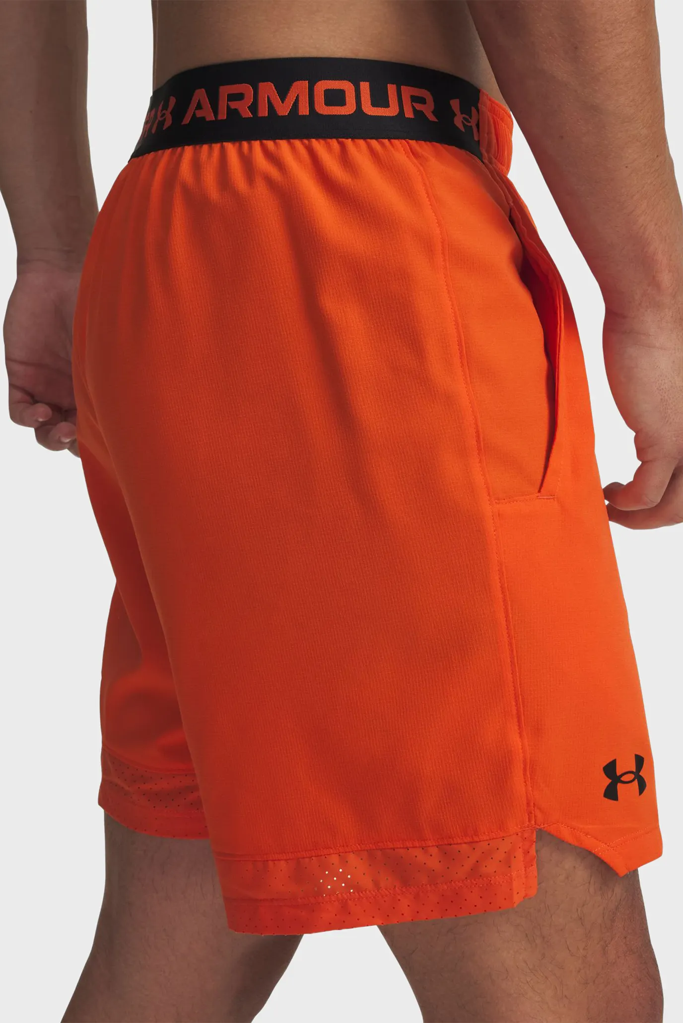 Мужские оранжевые шорты UA Vanish Woven 6in Shorts 4