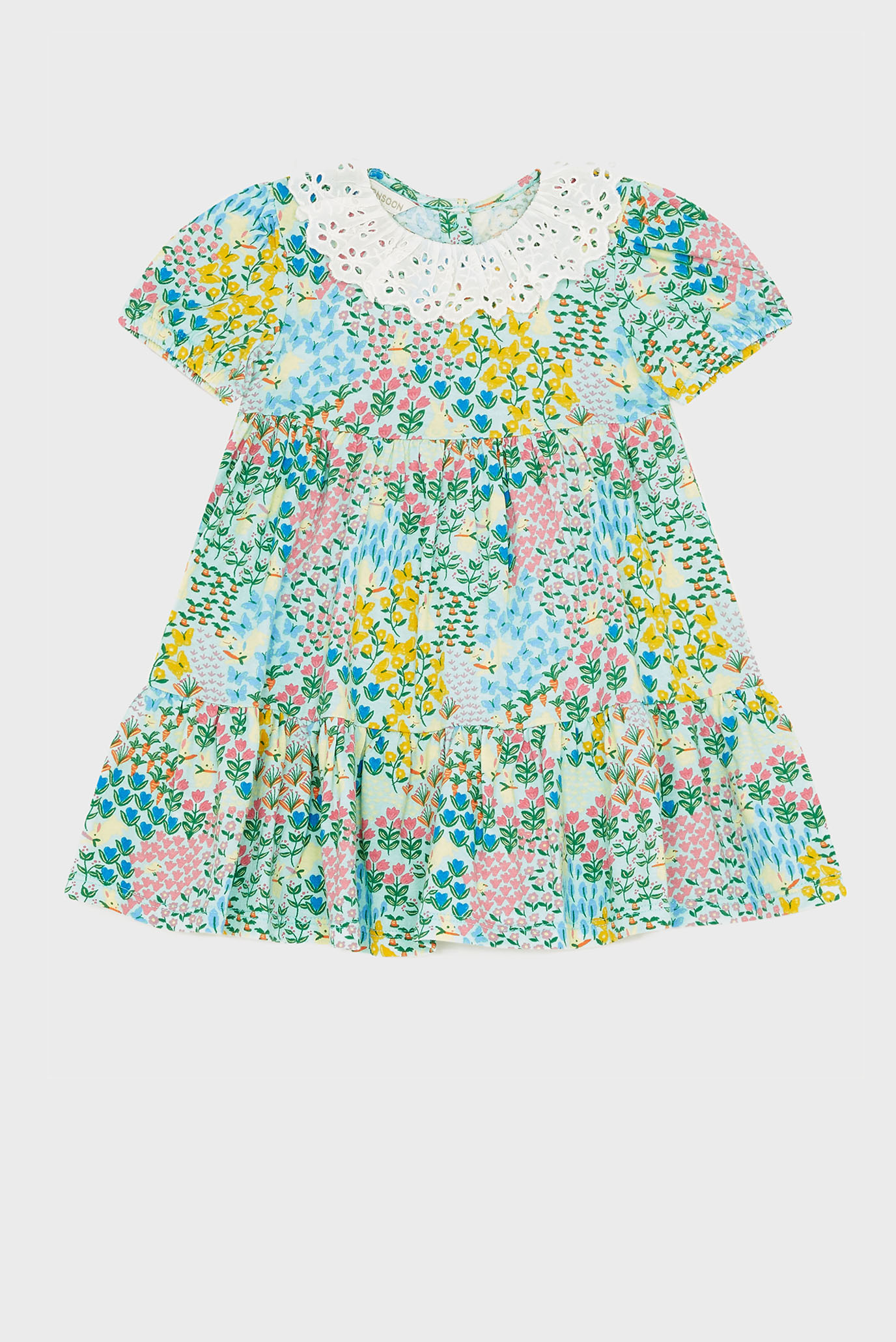 Детское платье с узором BABY DITSY FLORAL 1