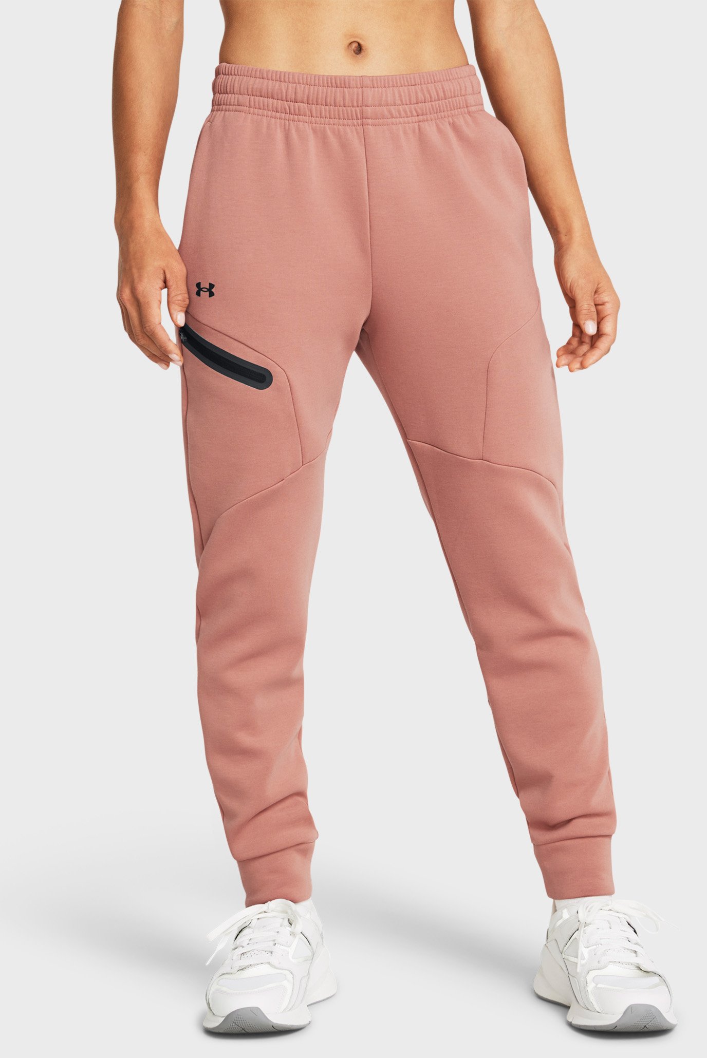 Женские розовые спортивные брюки Unstoppable Flc Jogger 1