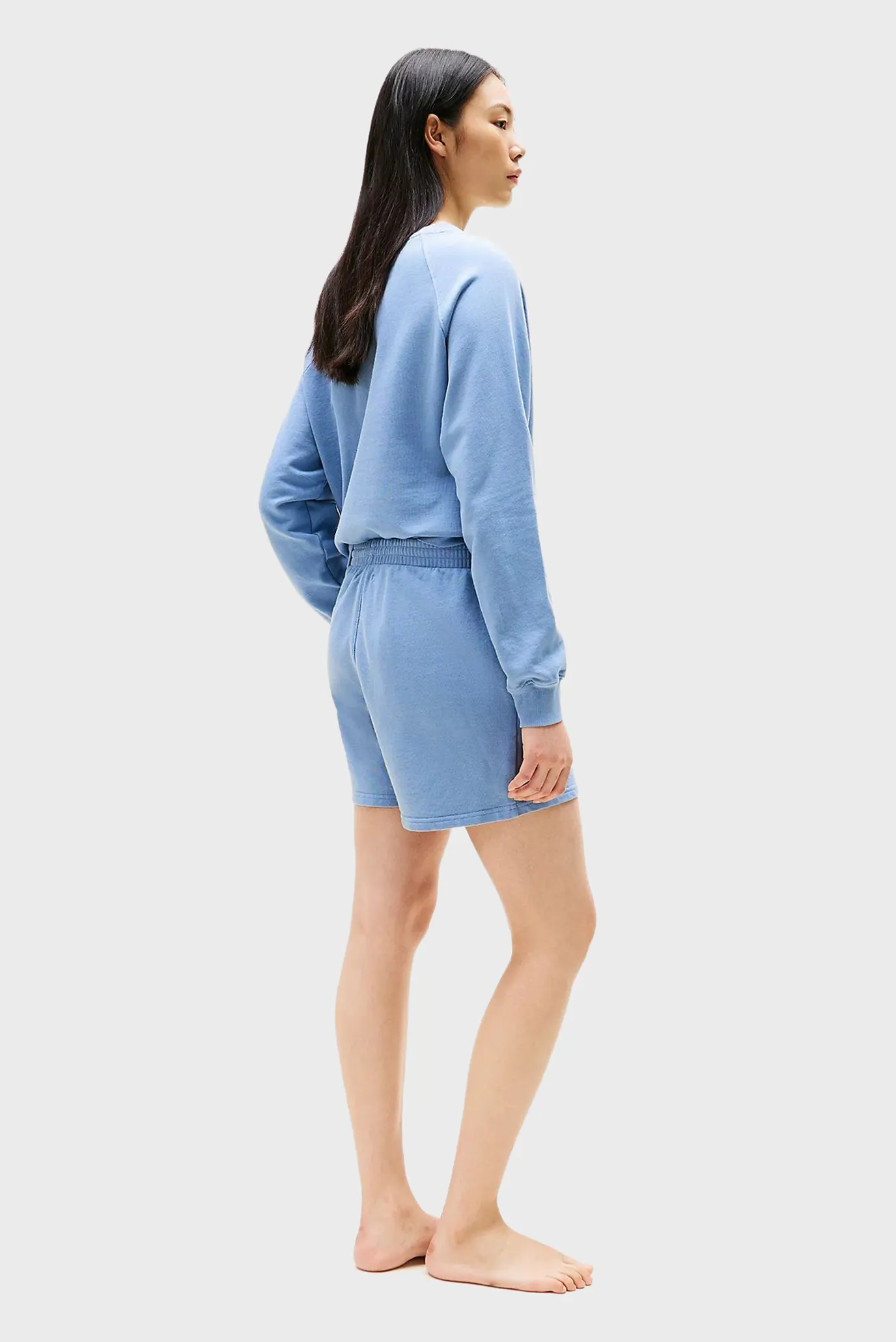 Жіночі блакитні шорти 3