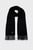 Жіночий чорний кашеміровий шарф CASHMERE CHIC WOVEN SCARF