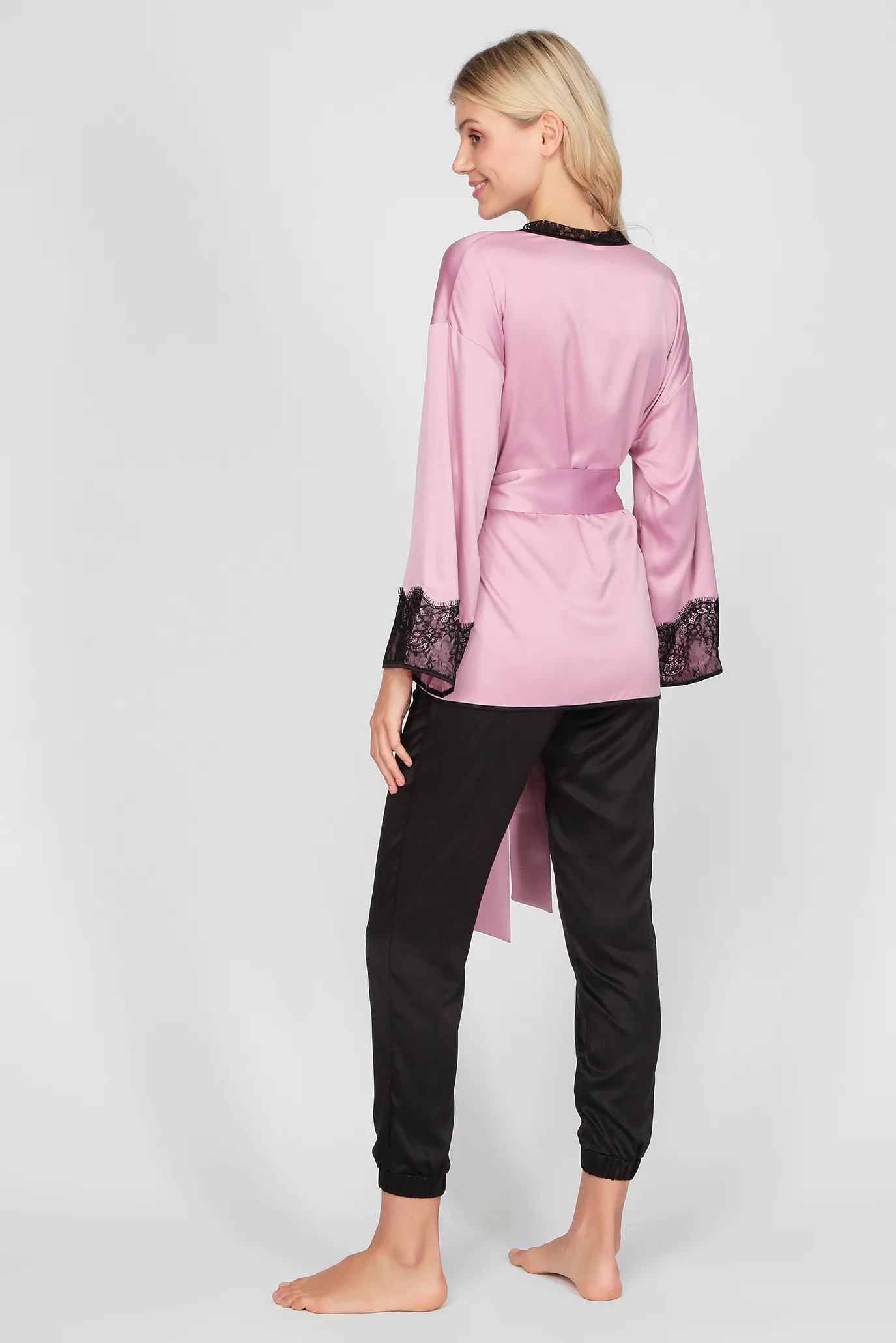 Жіноча піжама (кардиган, брюки) 4