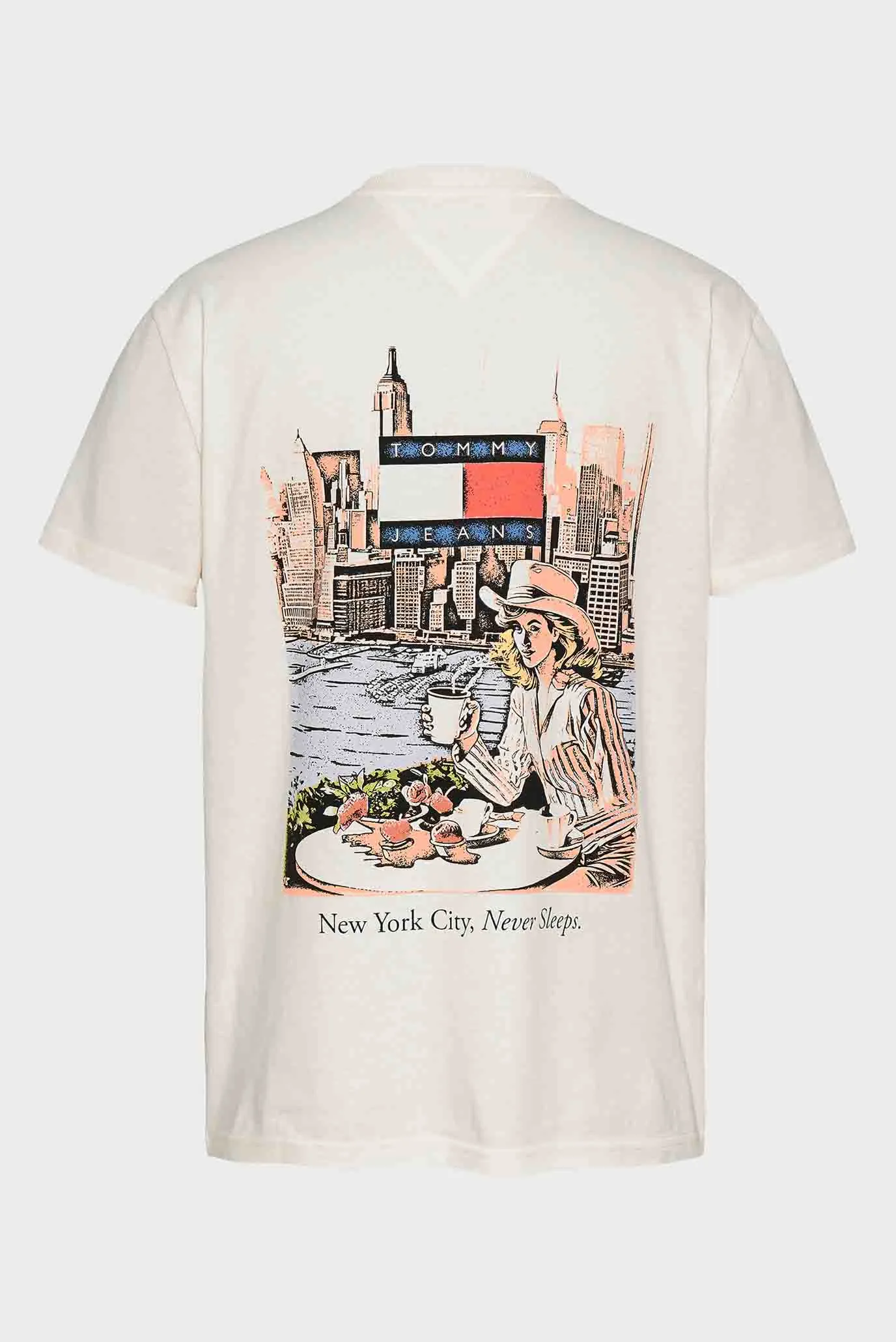 Чоловіча біла футболка NOVELTY 7