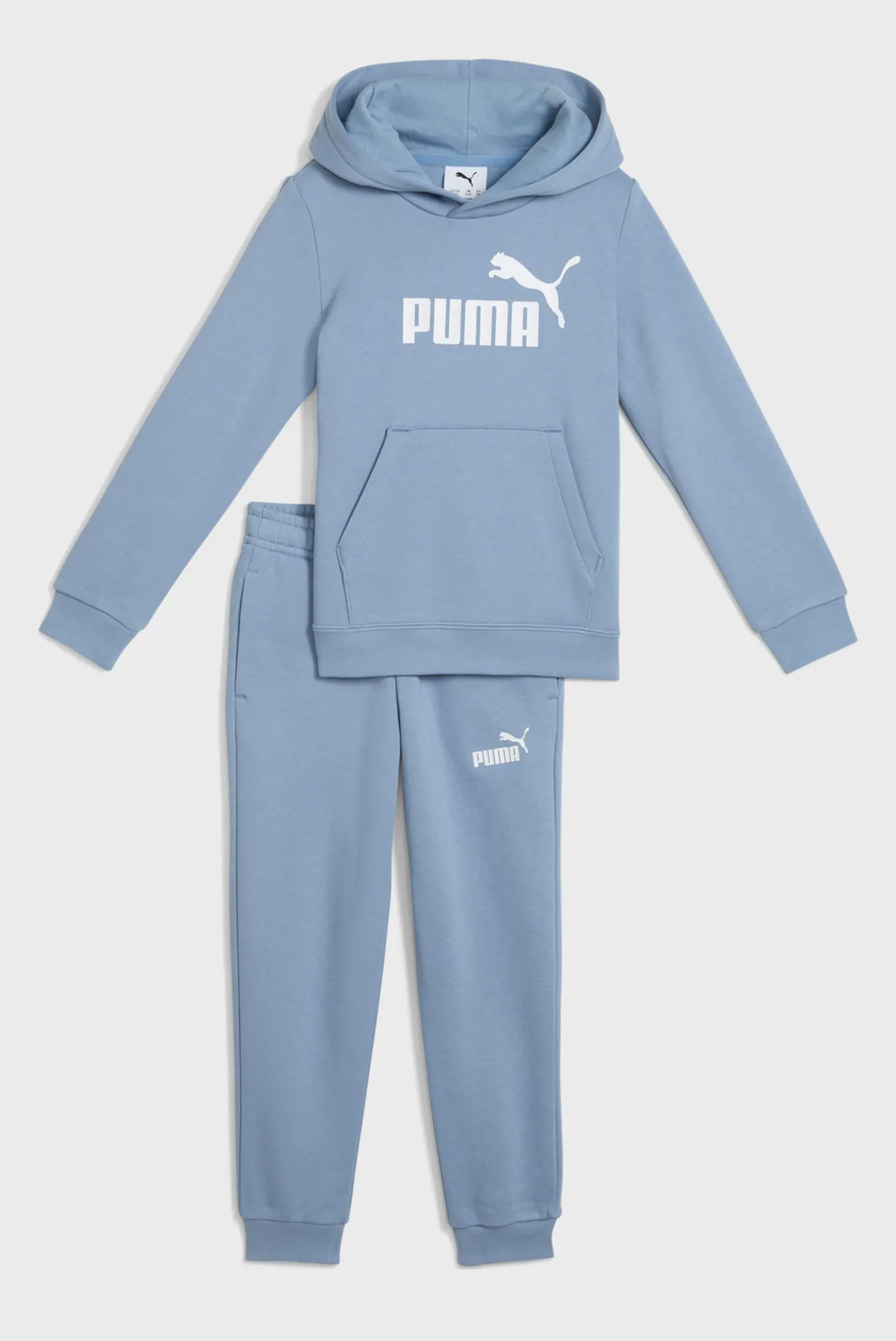 Детский голубой спортивный костюм (худи, брюки) Essentials No.1 Logo Sweat Suit Kids 1
