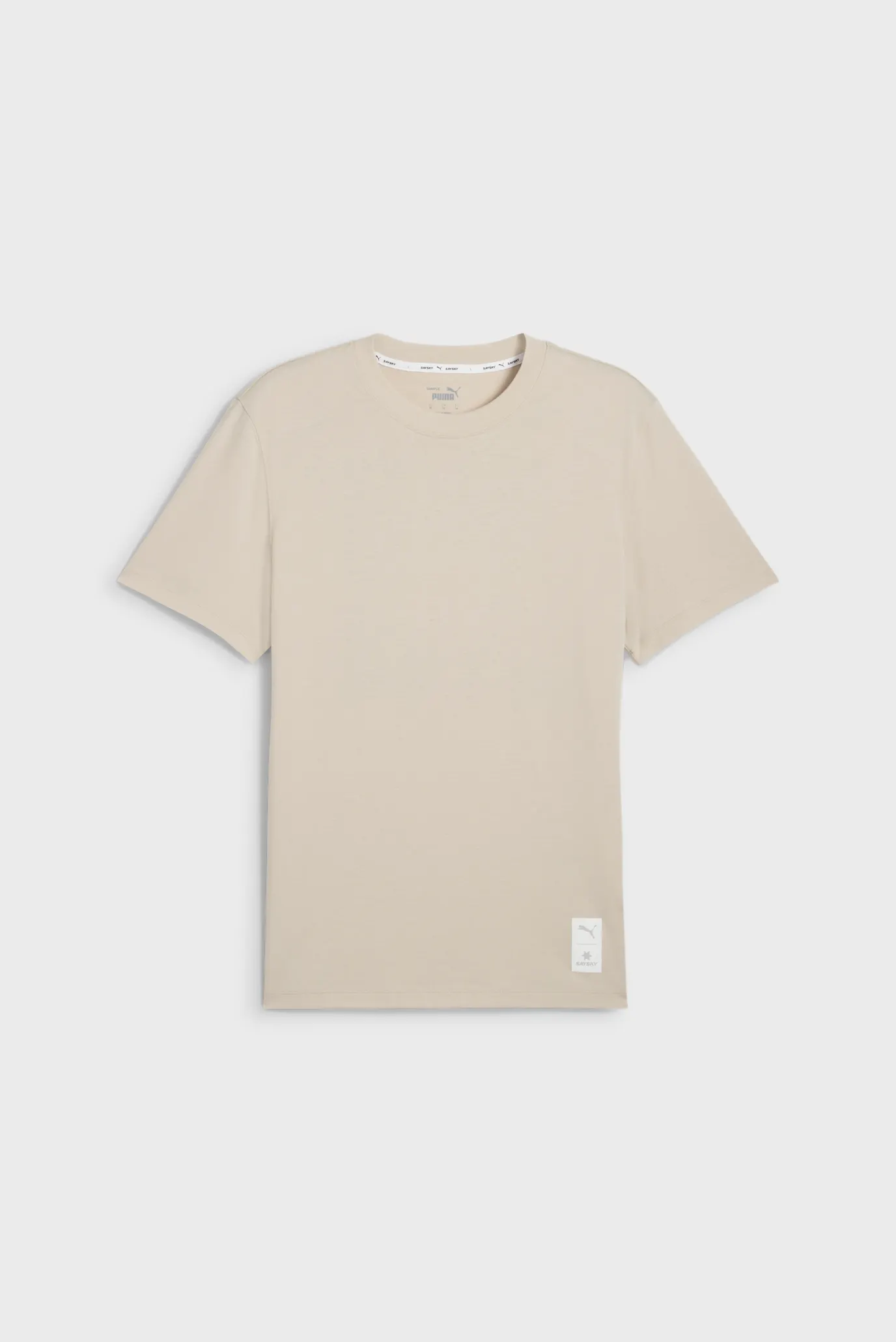 Бежева футболка PUMA x SAYSKY Running Tee (унісекс) 1