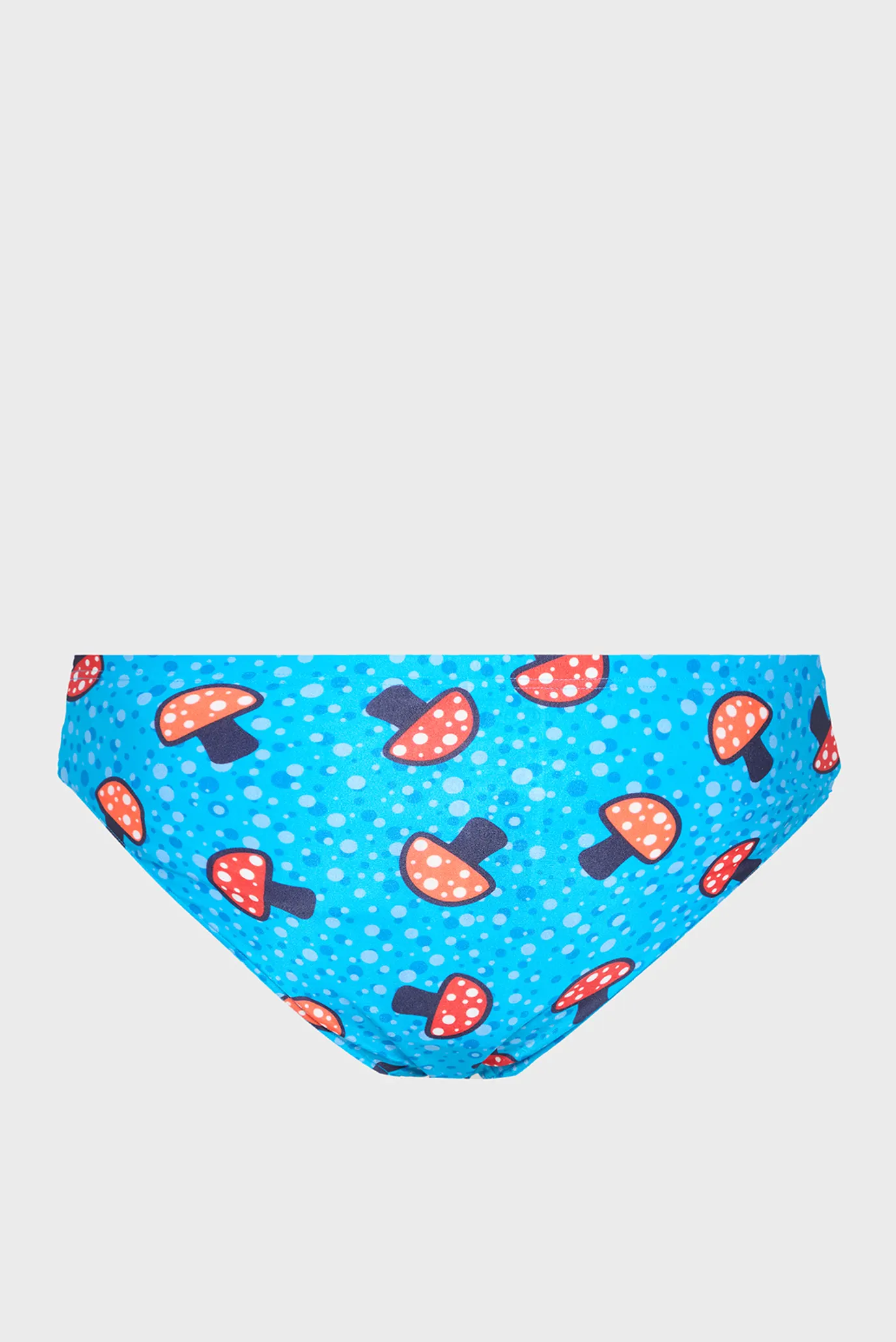 Чоловічі блакитні плавки з візерунком MUSHROOMS SWIM BRI 2