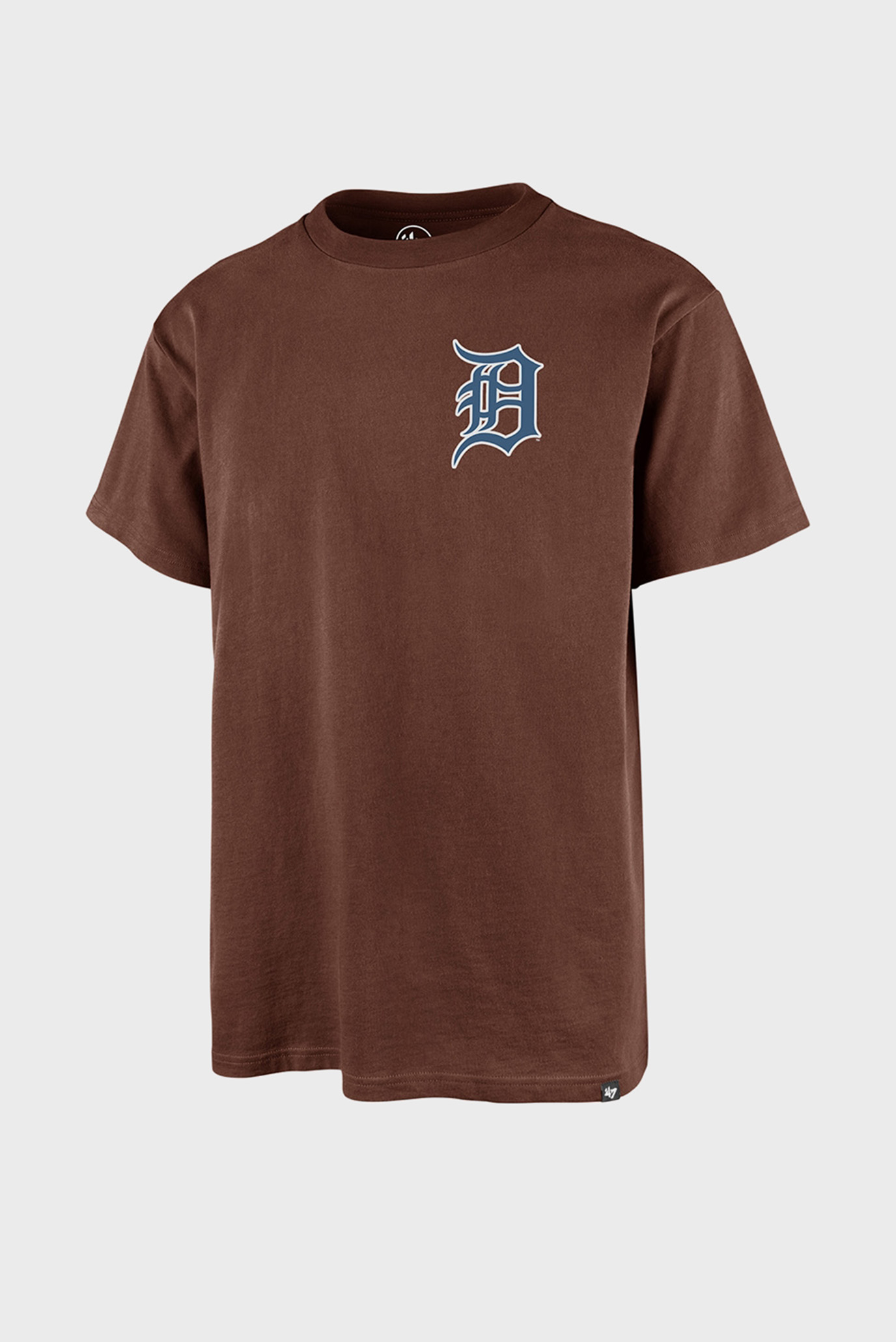 Коричневая футболка (унисекс) DETROIT TIGERS BACKER 1