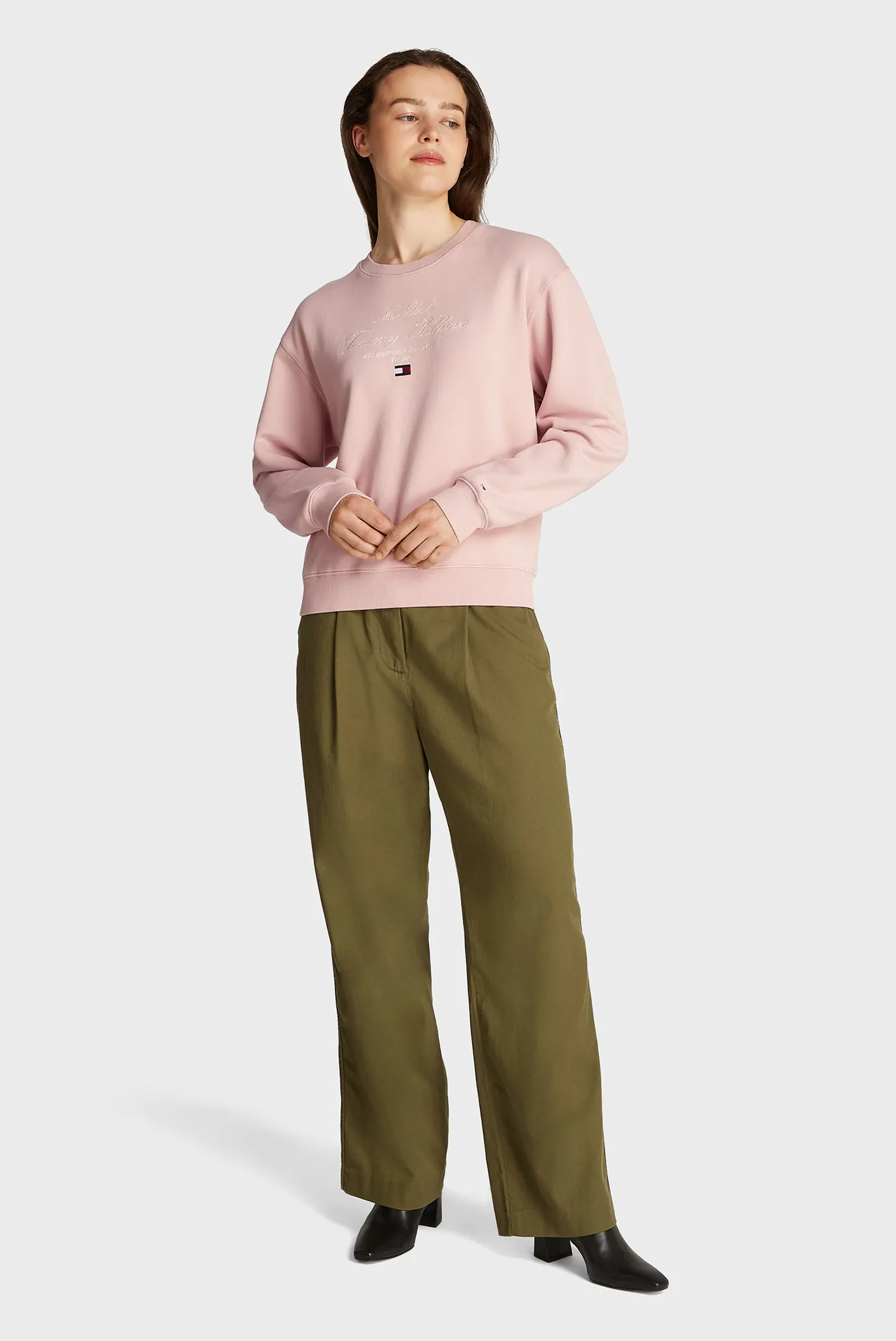 Женский розовый свитшот MDRG REG 2