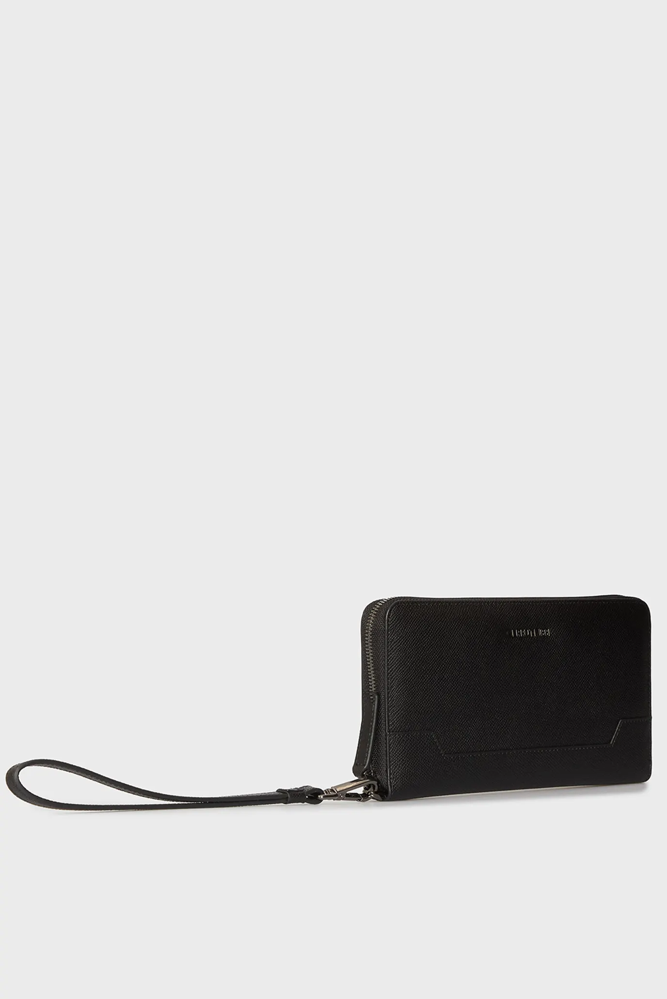 Чоловічий чорний шкіряний гаманець JAKE 3