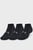 Черные носки (3 пары) UA Essential Low Cut
