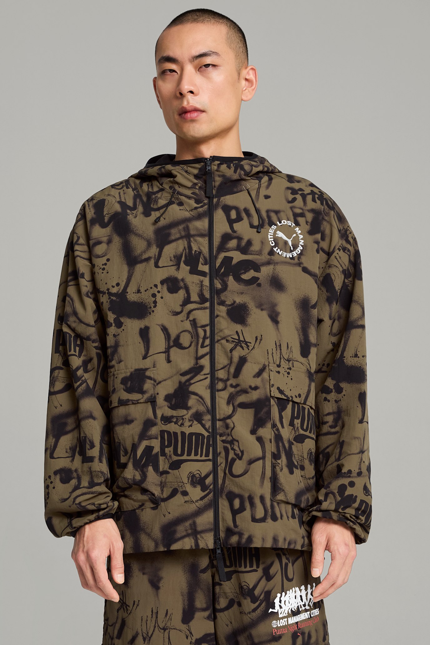 Мужская двусторонняя куртка PUMA x LMC All-Over Print Jacket Men 1