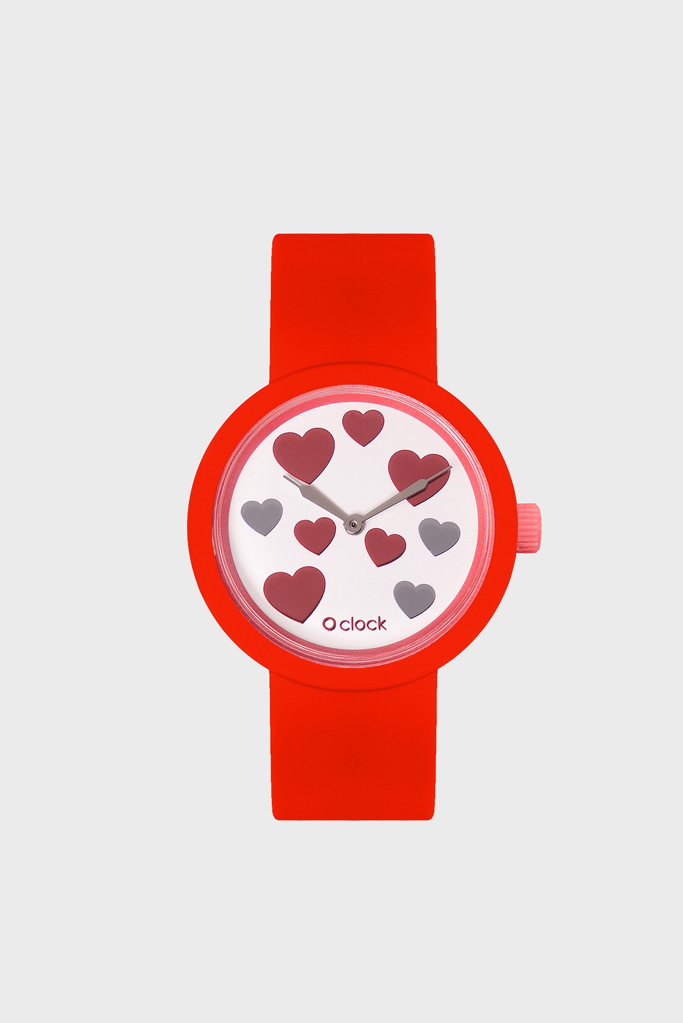 Женские красные часы O clock 4071 1