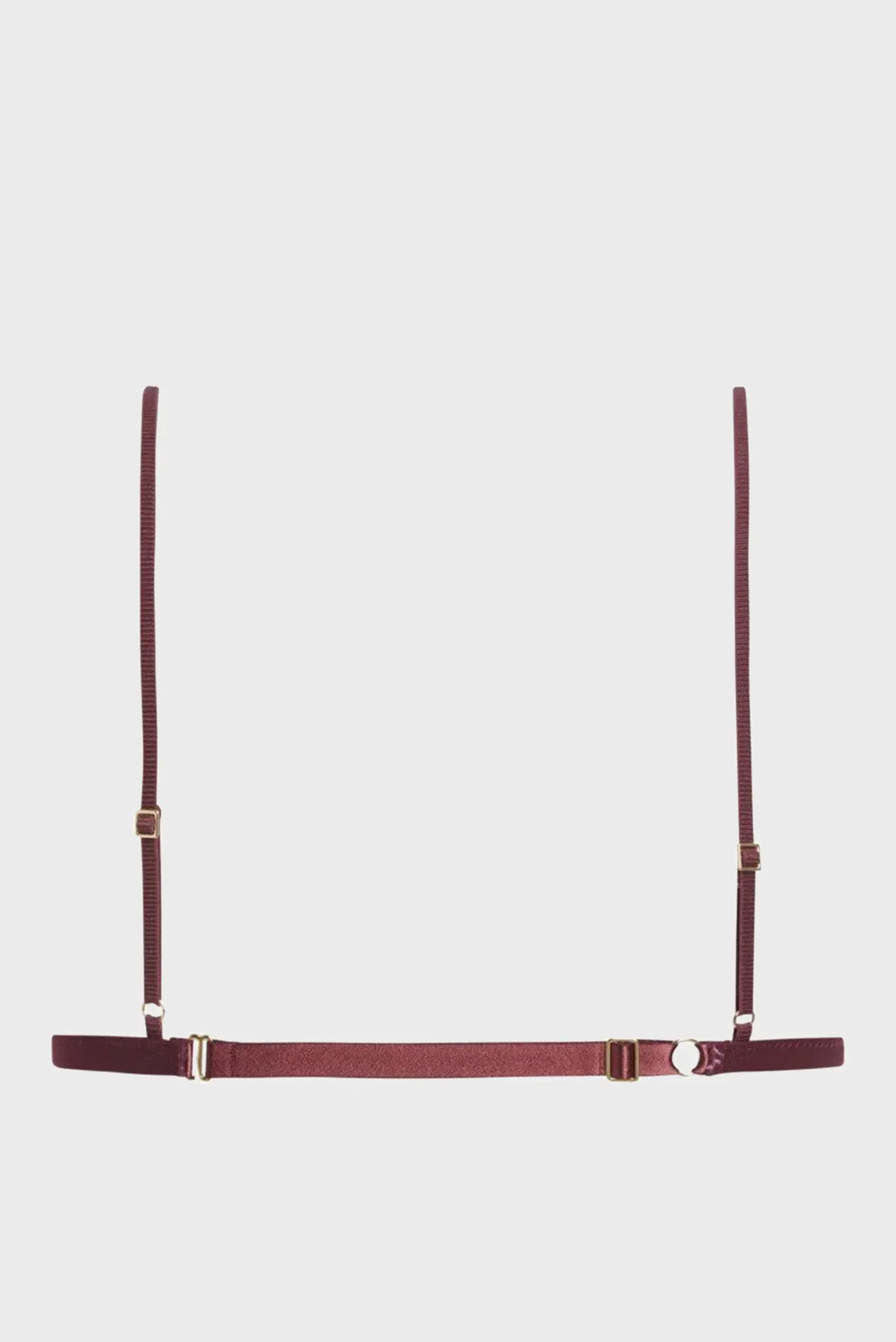 Женский бордовый бюстгальтер UNLINED TRIANGLE 6