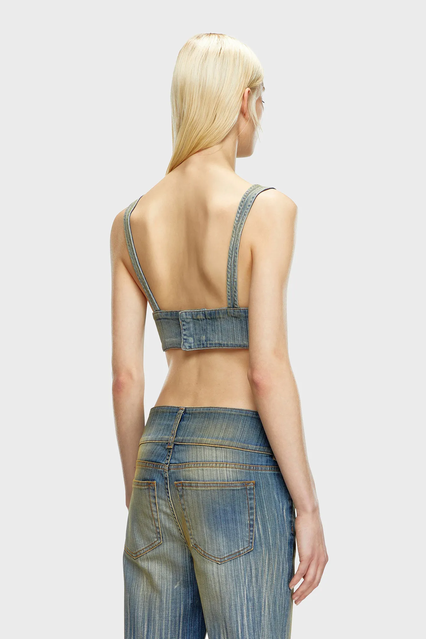 Женский синий джинсовый топ DE-ELLY-S 3