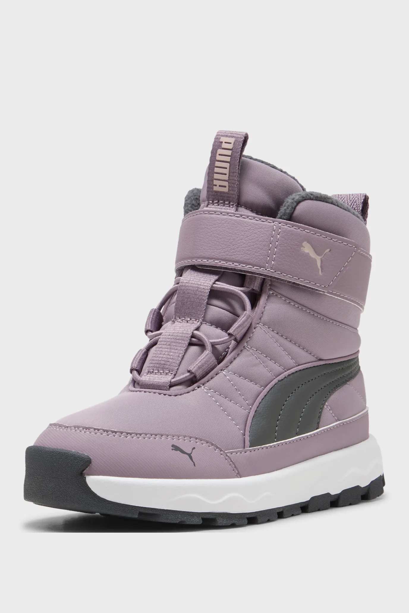 Детские сиреневые хайтопы PUMA Evolve Kids’ Boots 4