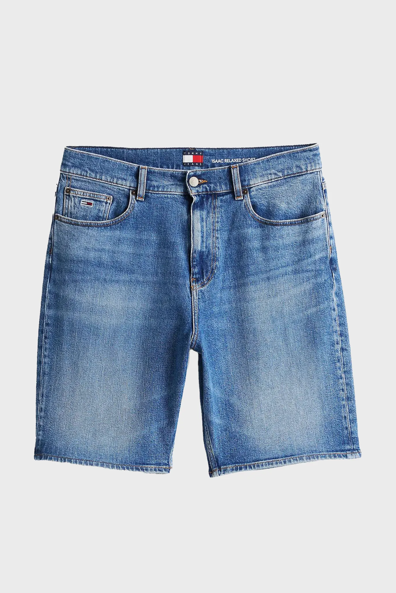 Мужские синие джинсовые шорты ISAAC RLXD BI0134 6