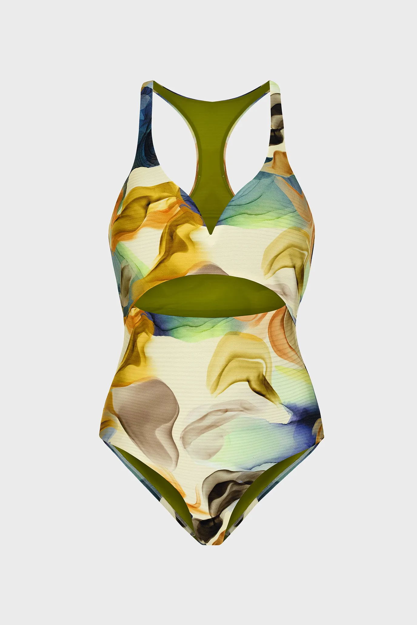 Жіночий купальник з візерунком 5