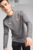 Мужской серый лонгслив FC Shakhtar Donetsk Quarter-Zip Training Top Men