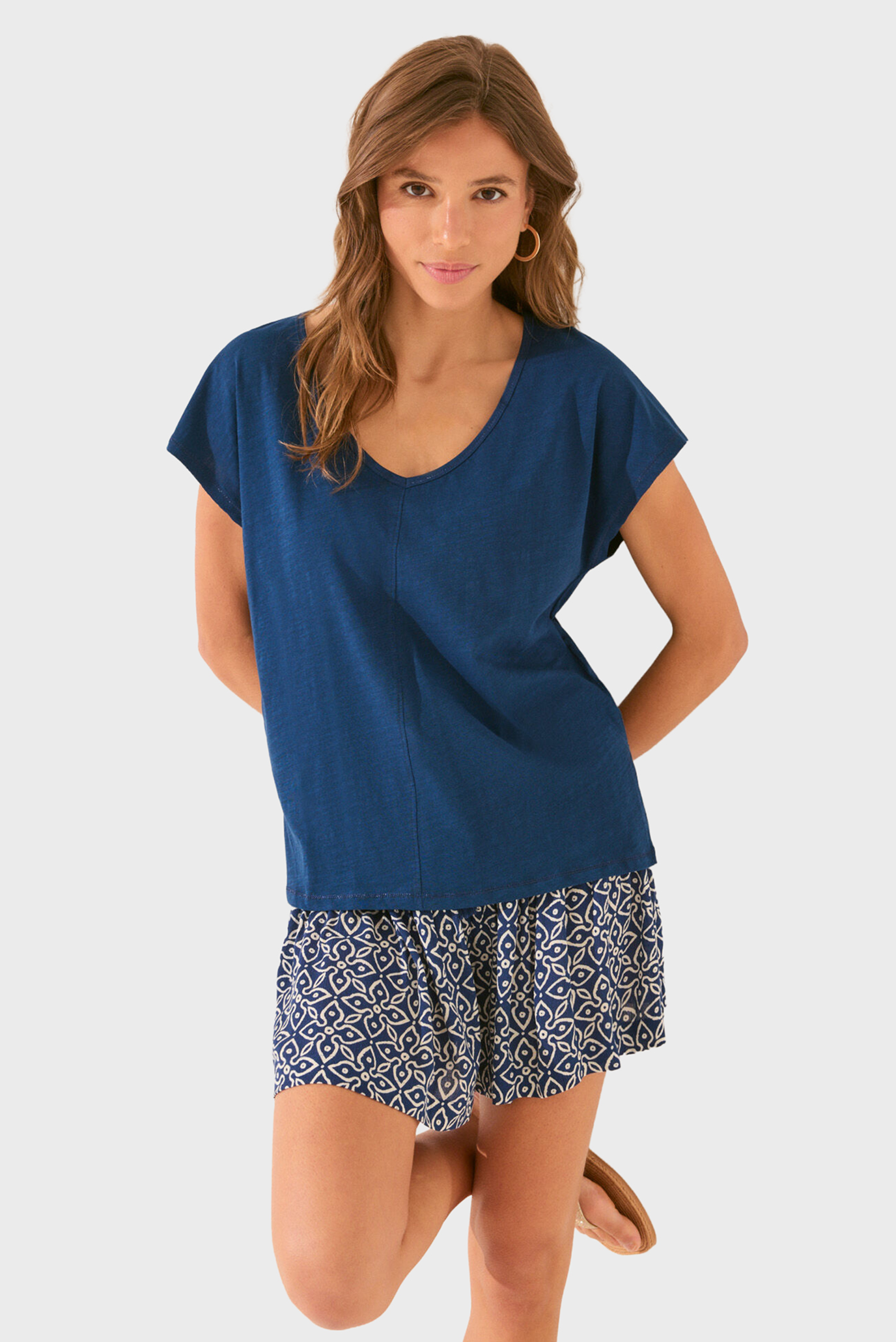 Женская синяя футболка Синий XL womensecret 3272264 Женская синяя футболка Синий XL womensecret 3272264