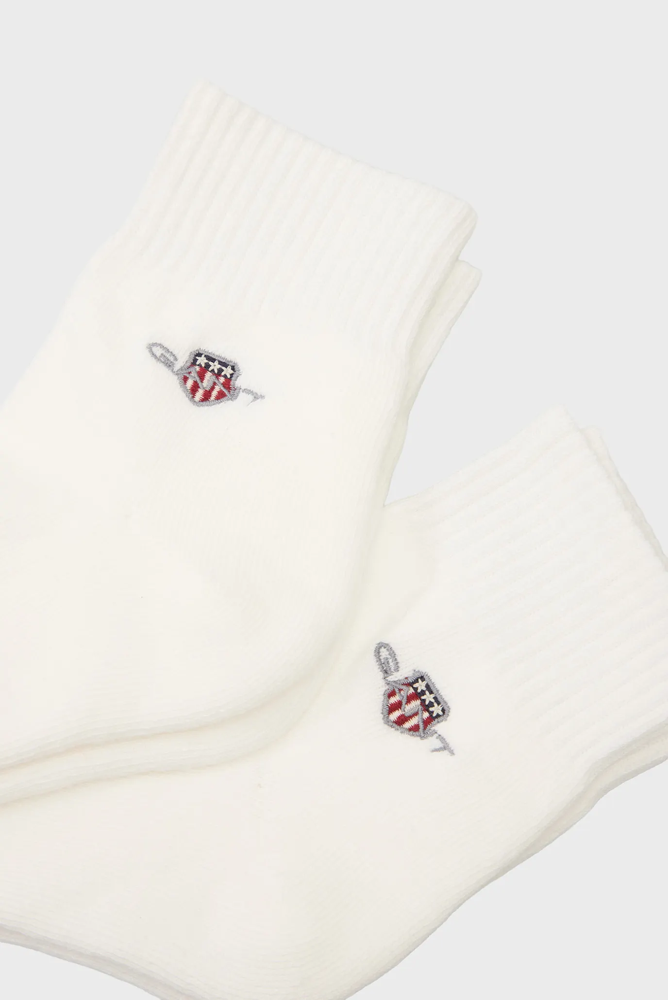 Чоловічі білі шкарпетки (2 пари) CUSHIONED CALZINO 2