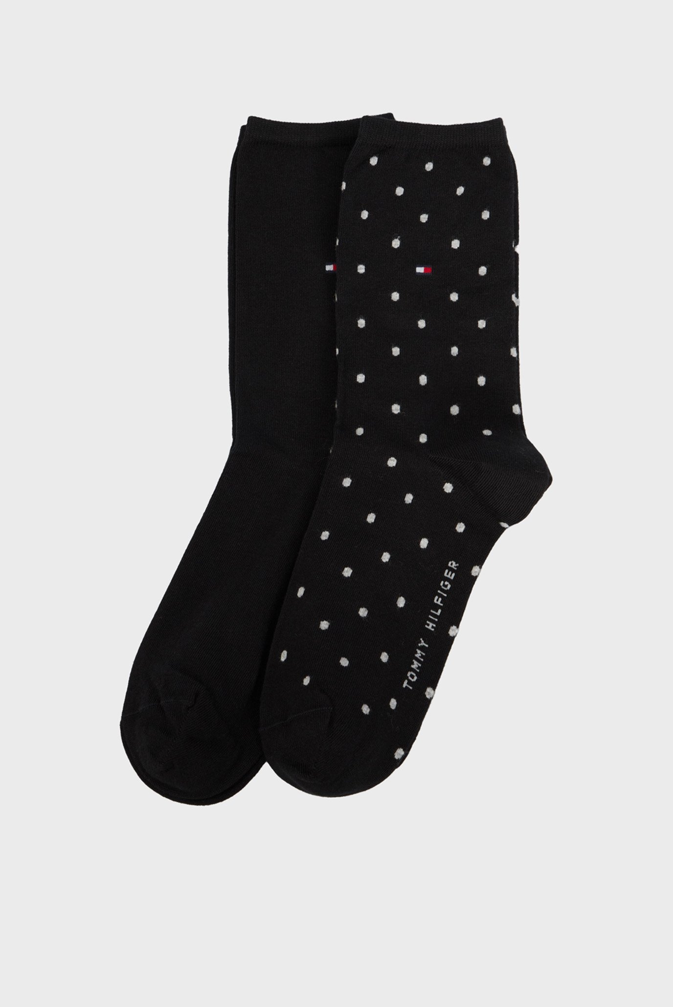 Женские черные носки в горошек (2 пары) TH WOMEN SOCK DOT 1