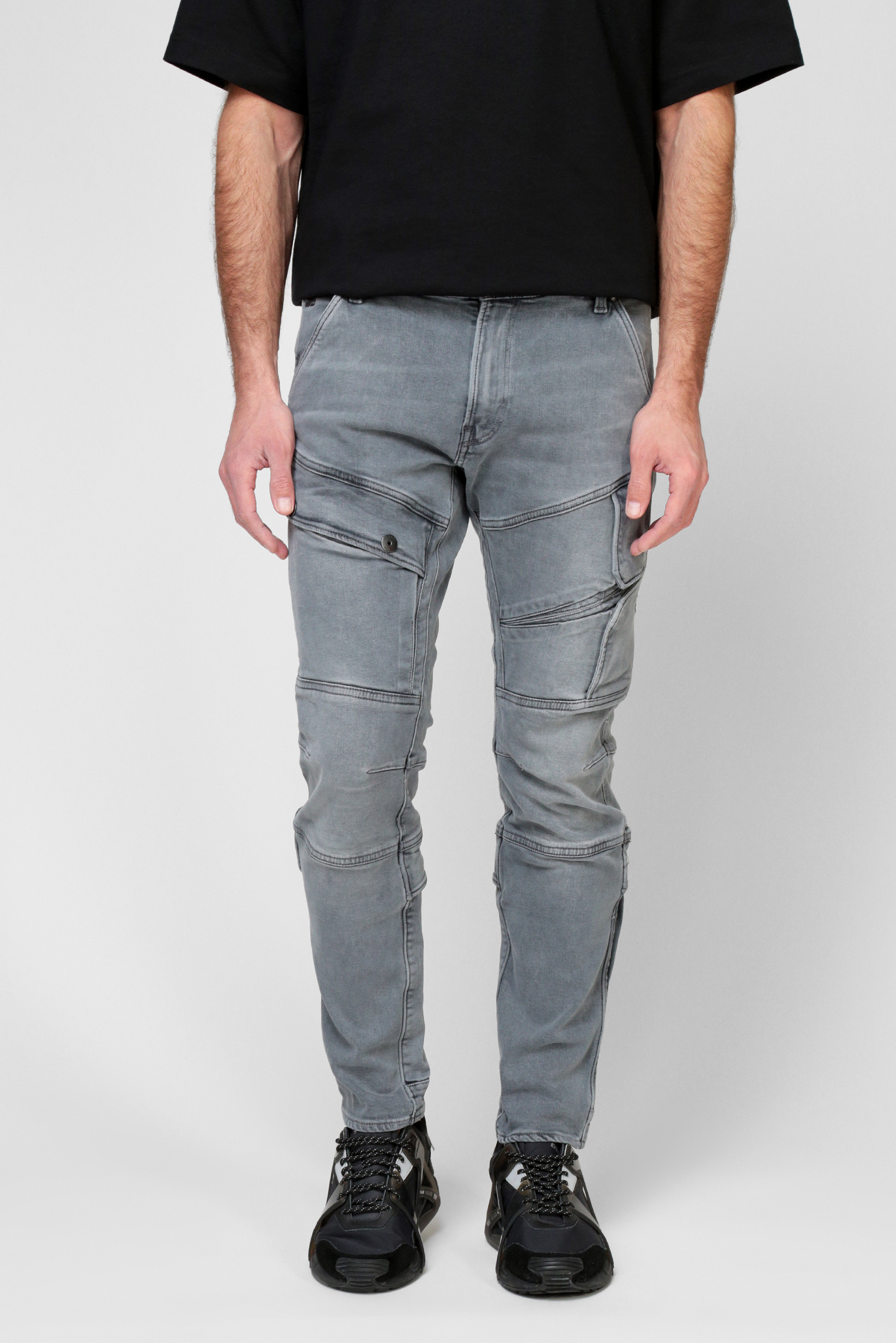 Чоловічі сірі джинси Airblaze 3D 1