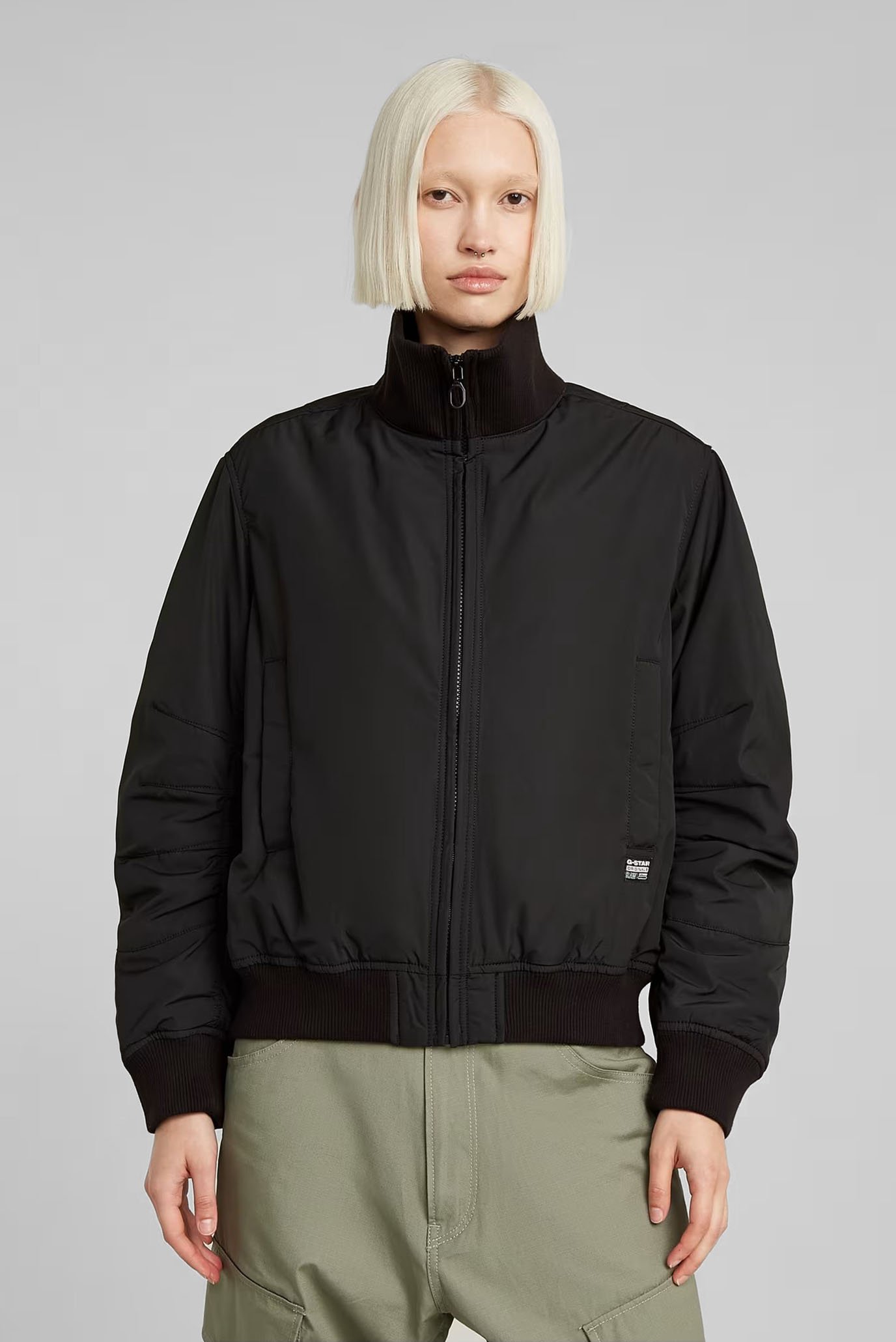 Жіноча чорна куртка Bomber Transitional wmn 1