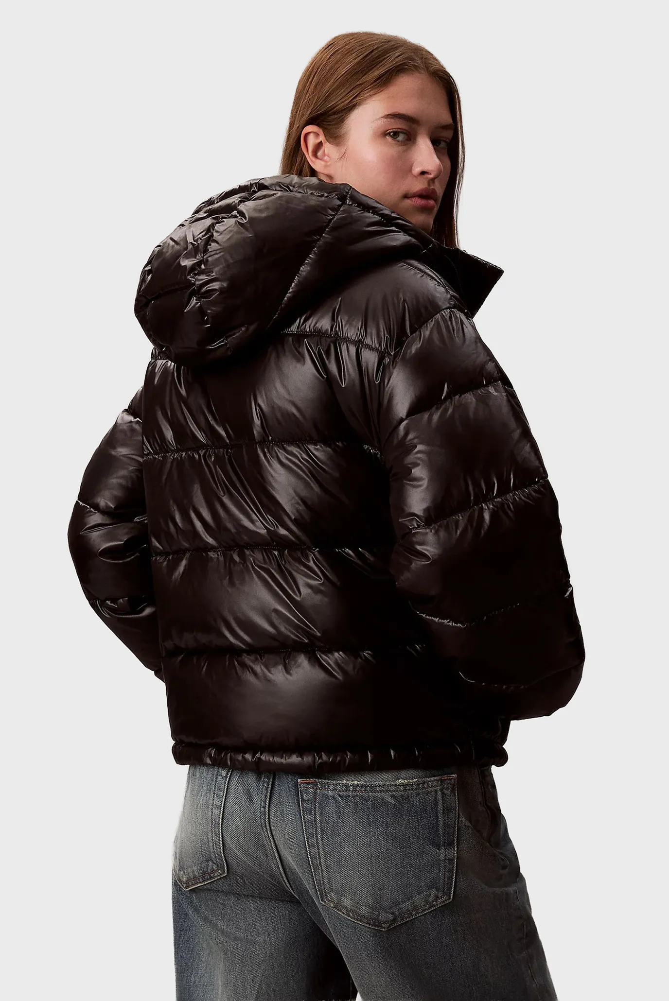 Женская черная куртка SHINE 3