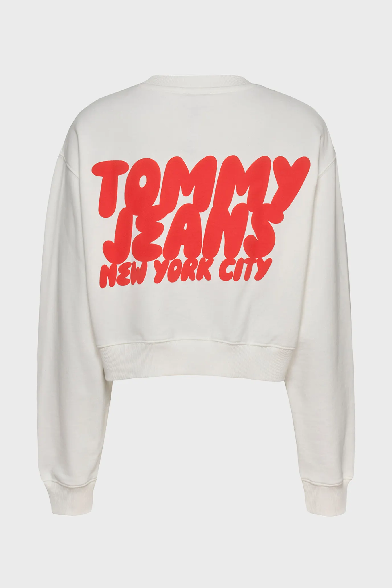 Женский белый свитшот TJW BUBBLE CREW 7