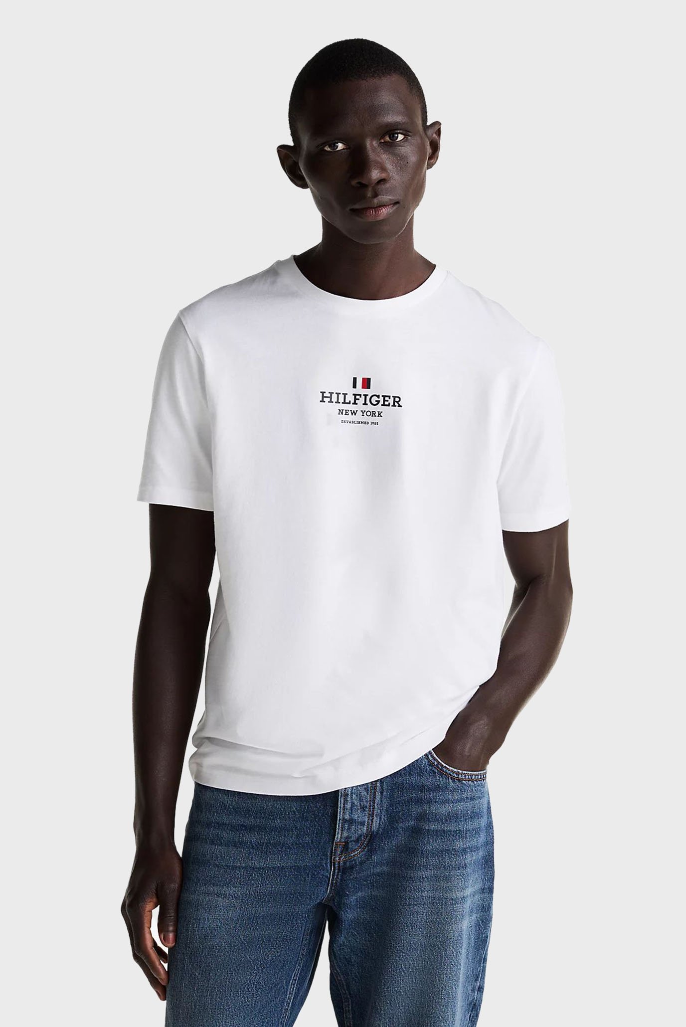 Чоловіча біла футболка RWB HILFIGER TEE 1