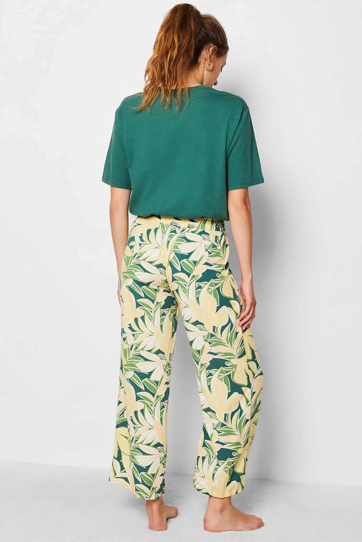 Женские брюки с узором 7/8 CHANCE 3