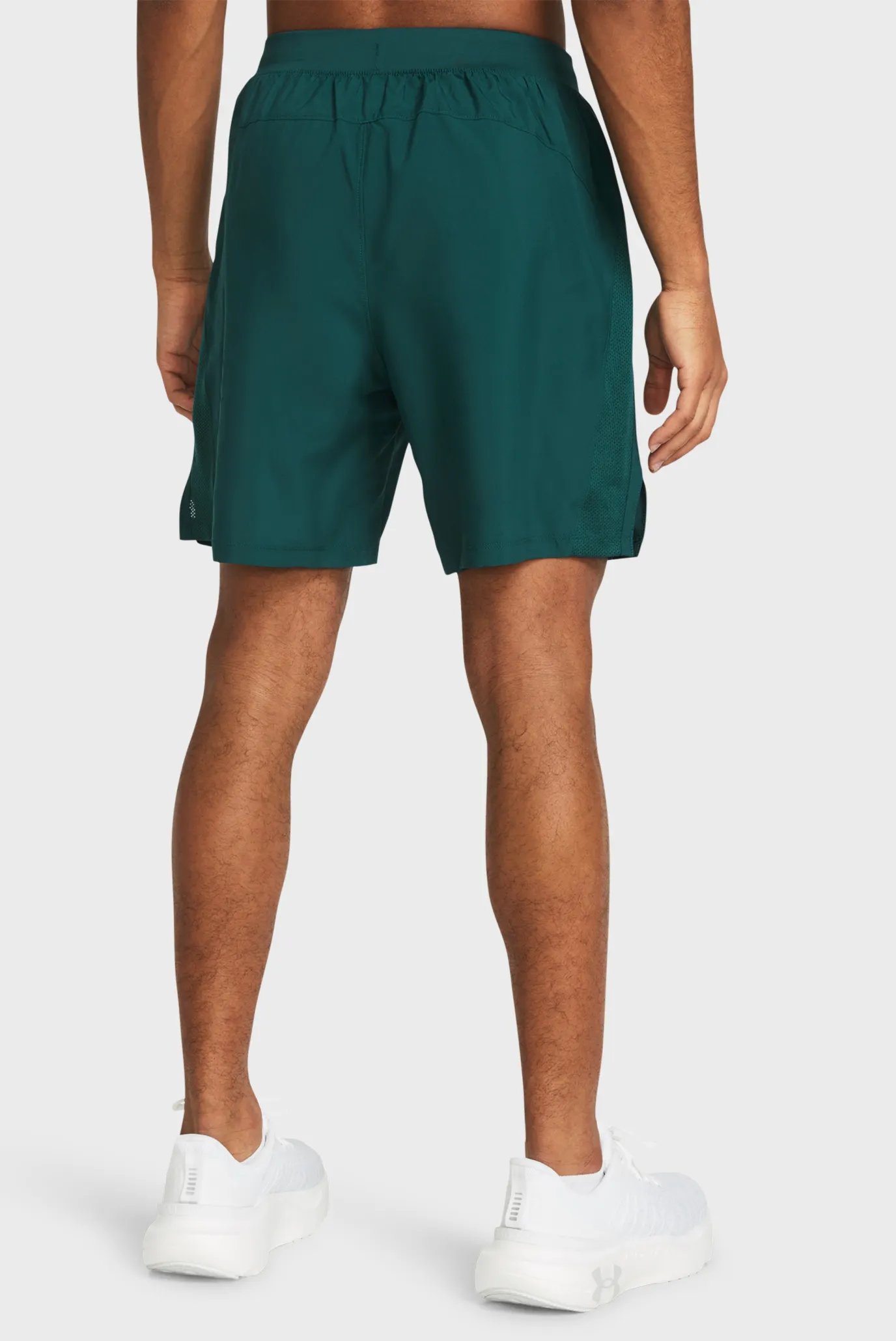 Чоловічі зелені шорти UA LAUNCH 7'' SHORTS 3