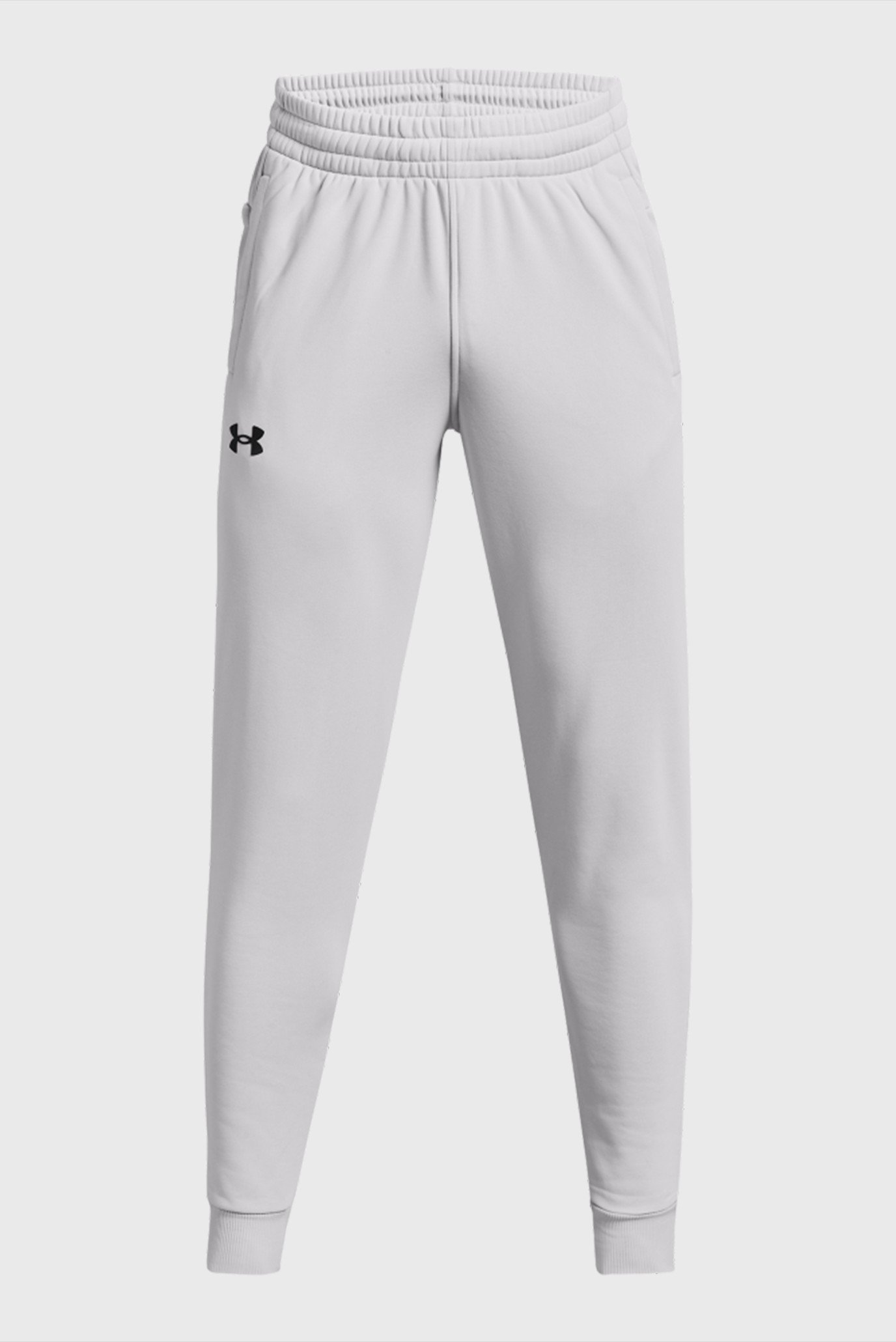Мужские серые спортивные брюки UA Armour Fleece Joggers 1