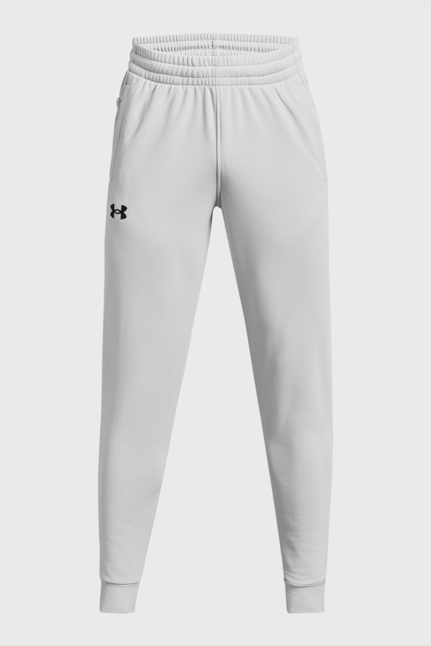 Чоловічі сірі спортивні штани UA Armour Fleece Joggers 1