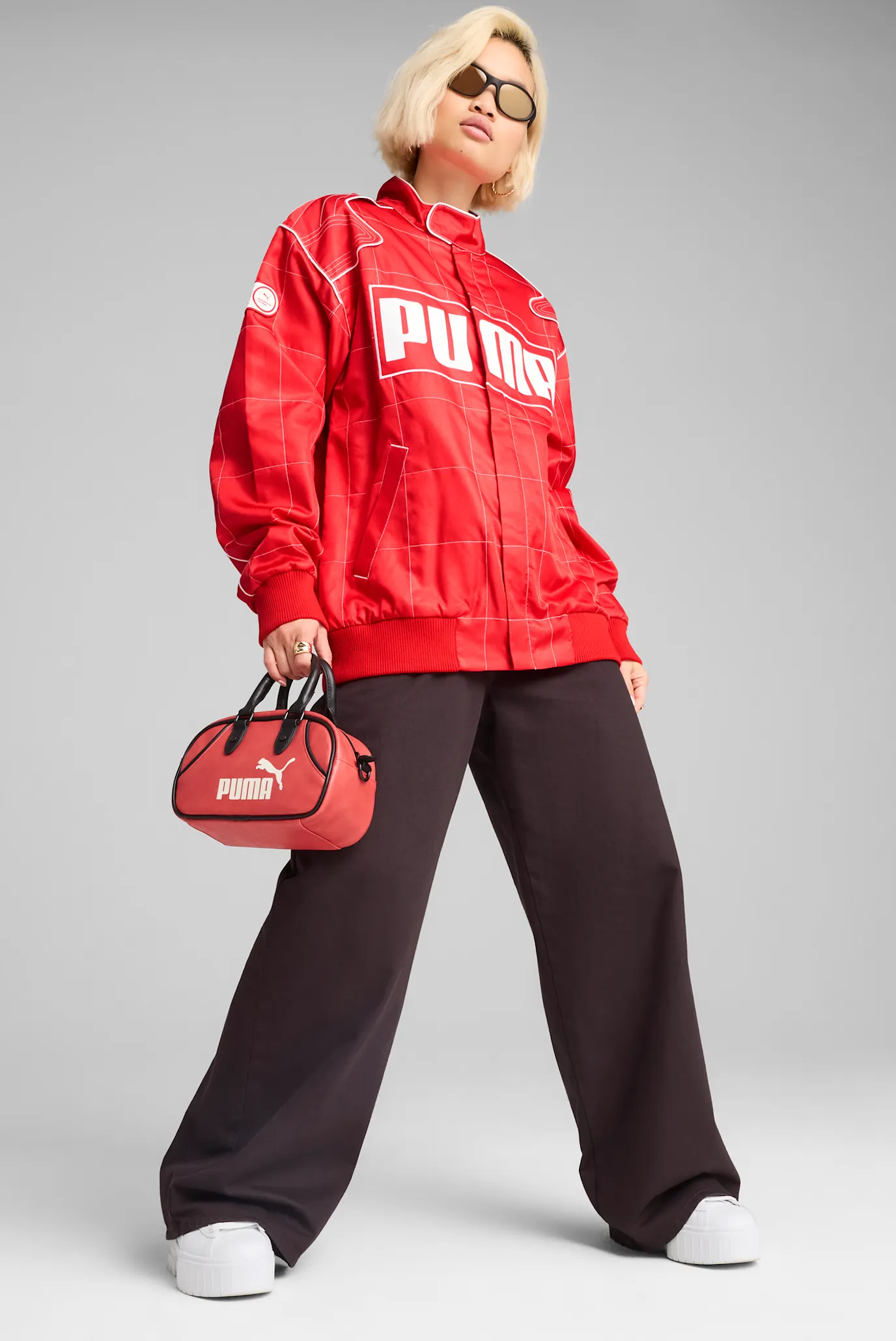 Красная куртка ARCHIVE SEASONAL Relaxed Racer Jacket Unisex