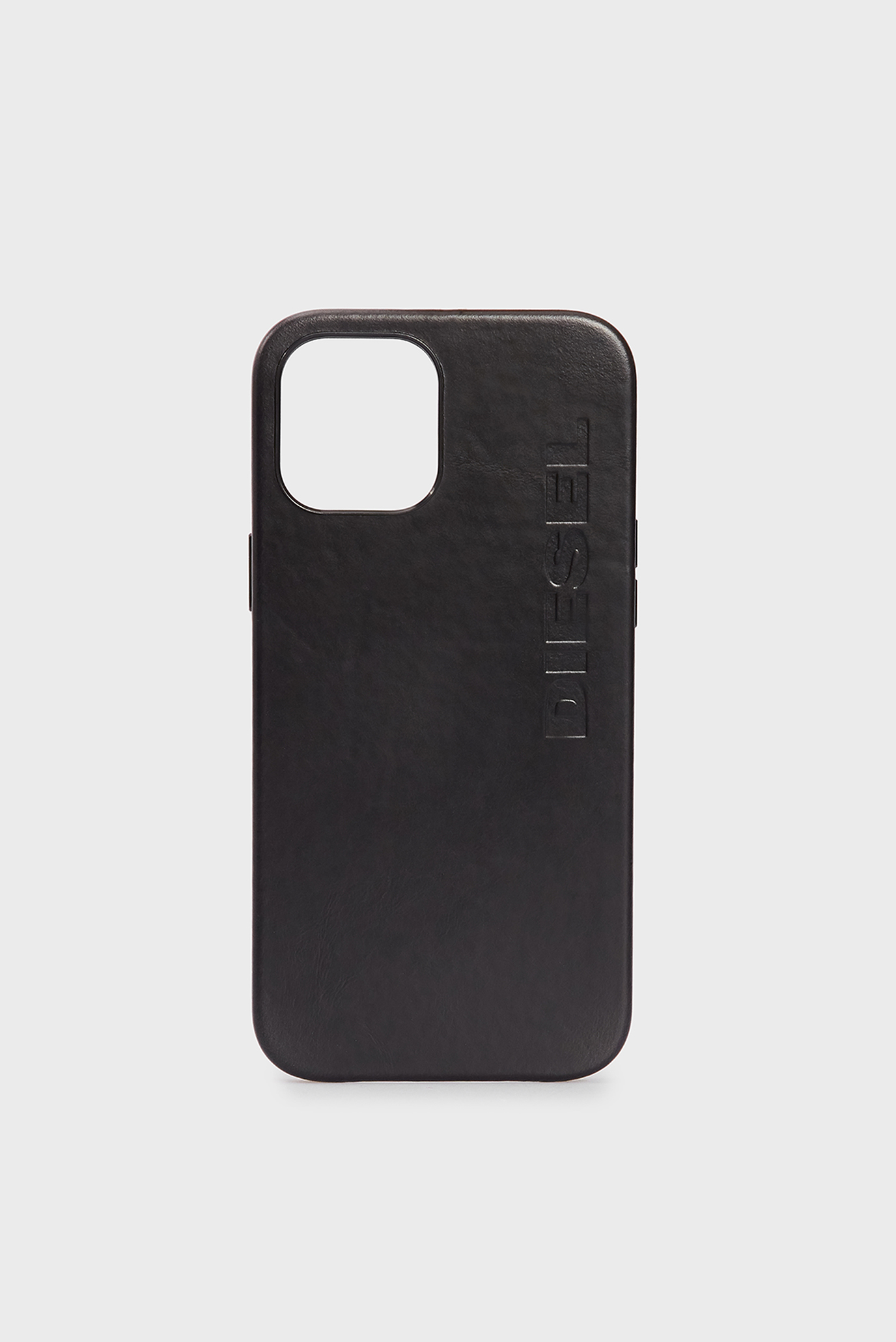 Чорний шкіряний чохол для телефону Premium Leather Wrap iPhone 12 Pro Max 1