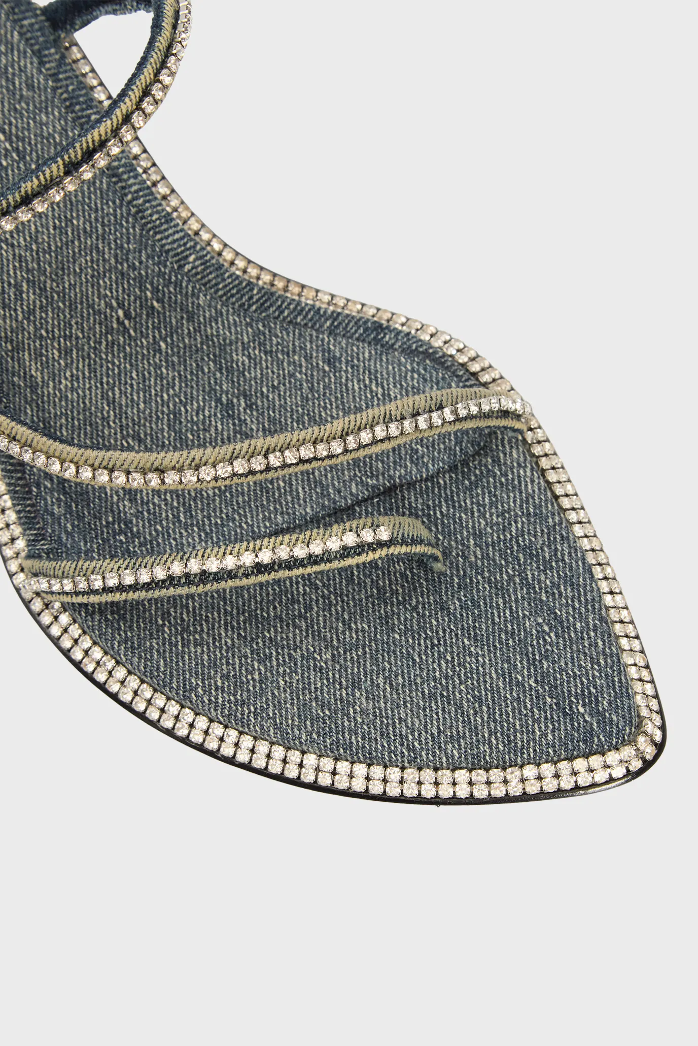 Женские синие джинсовые мюли HAVANNA 4