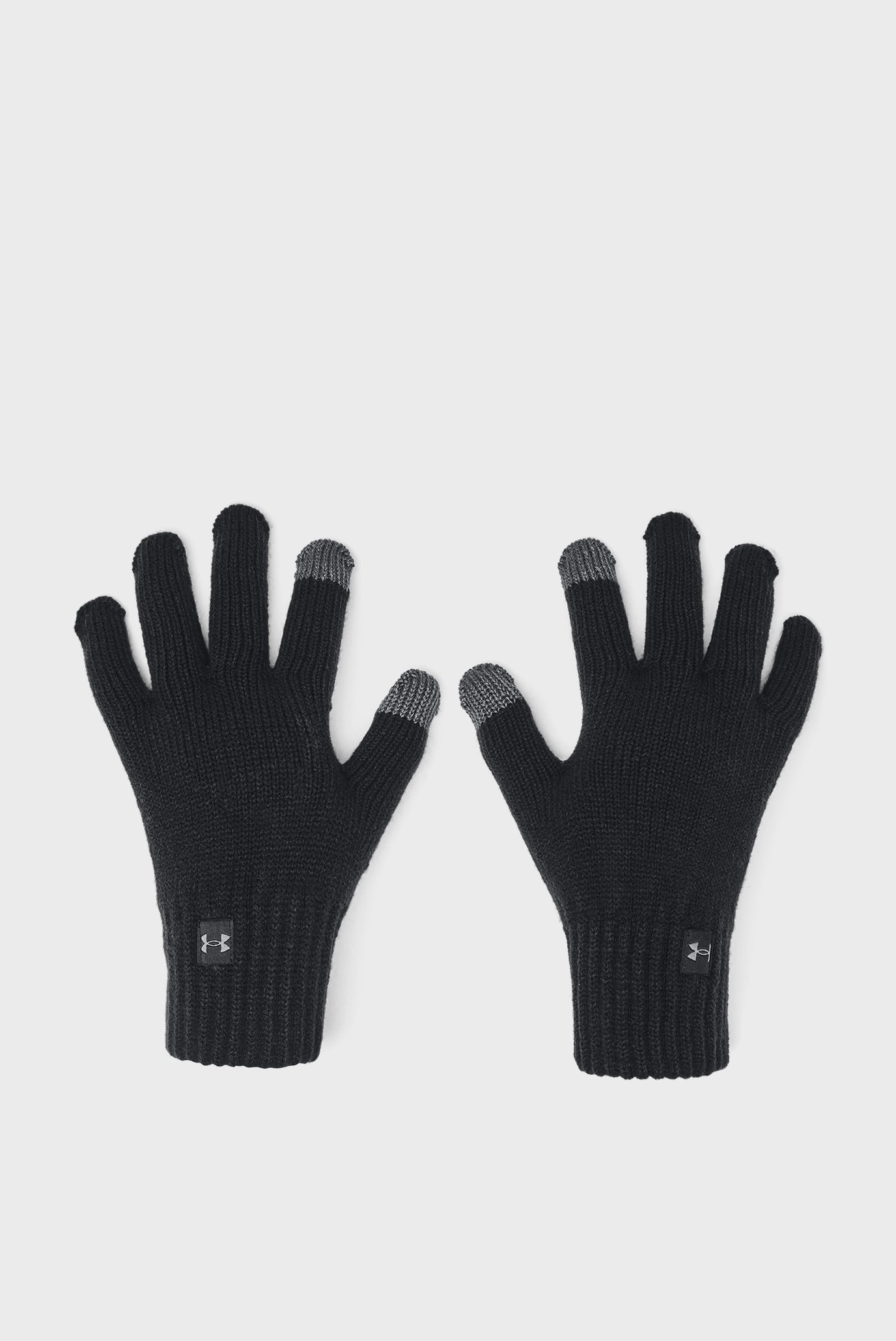 Женские черные перчатки UA Halftime Gloves 1