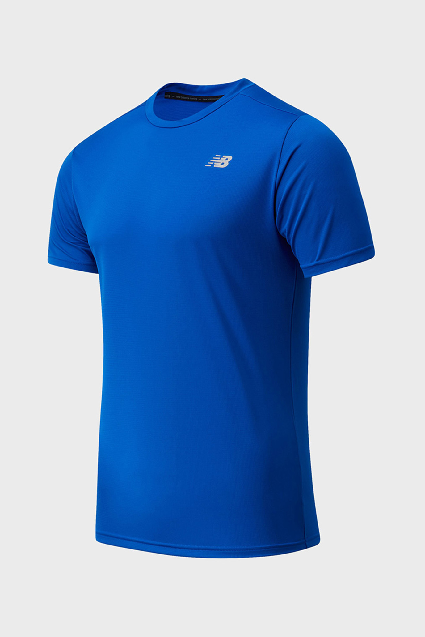 Чоловіча синя футболка Core Run SS 1
