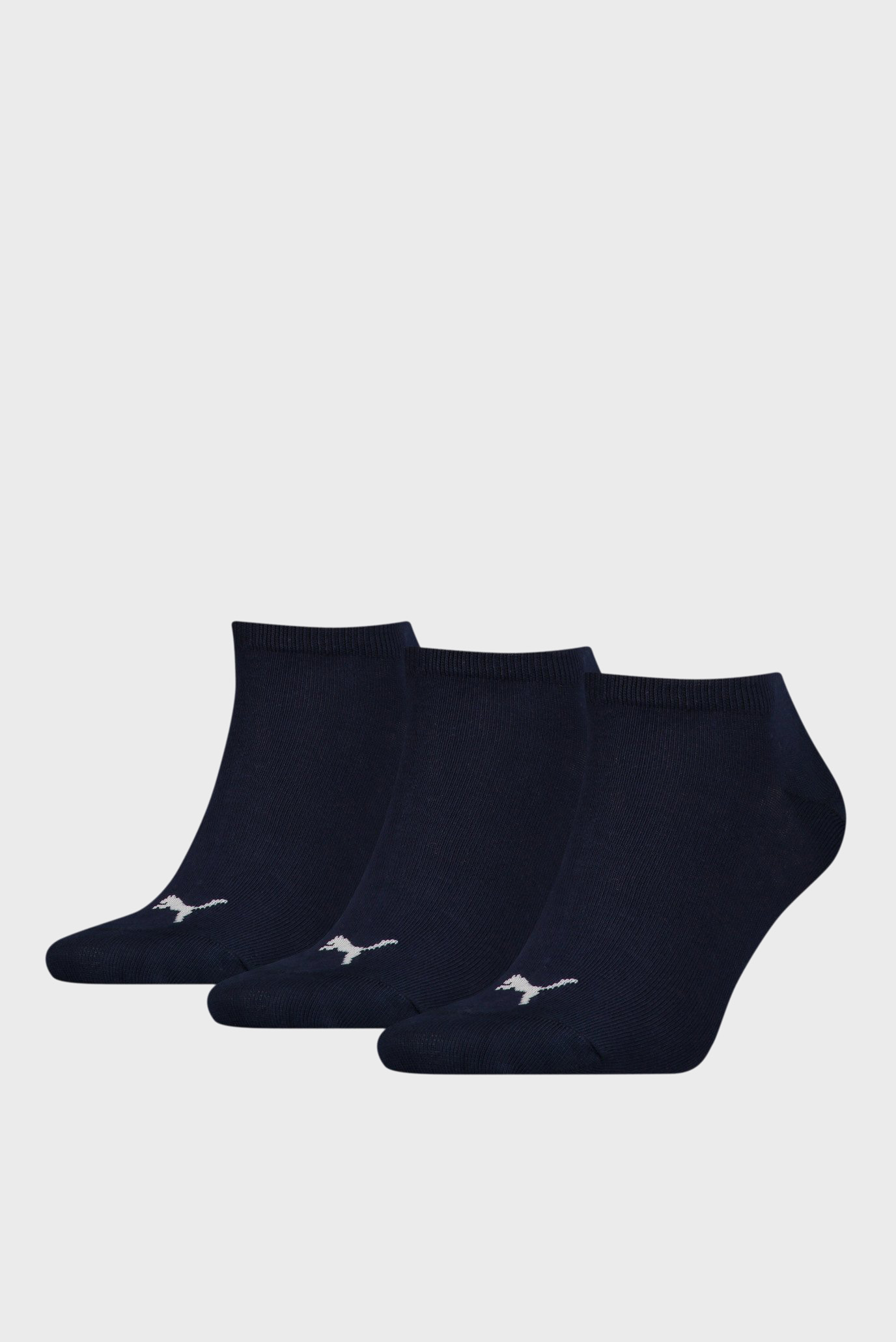 Черные носки (3 пары) PUMA UNISEX SNEAKER PLAIN 1