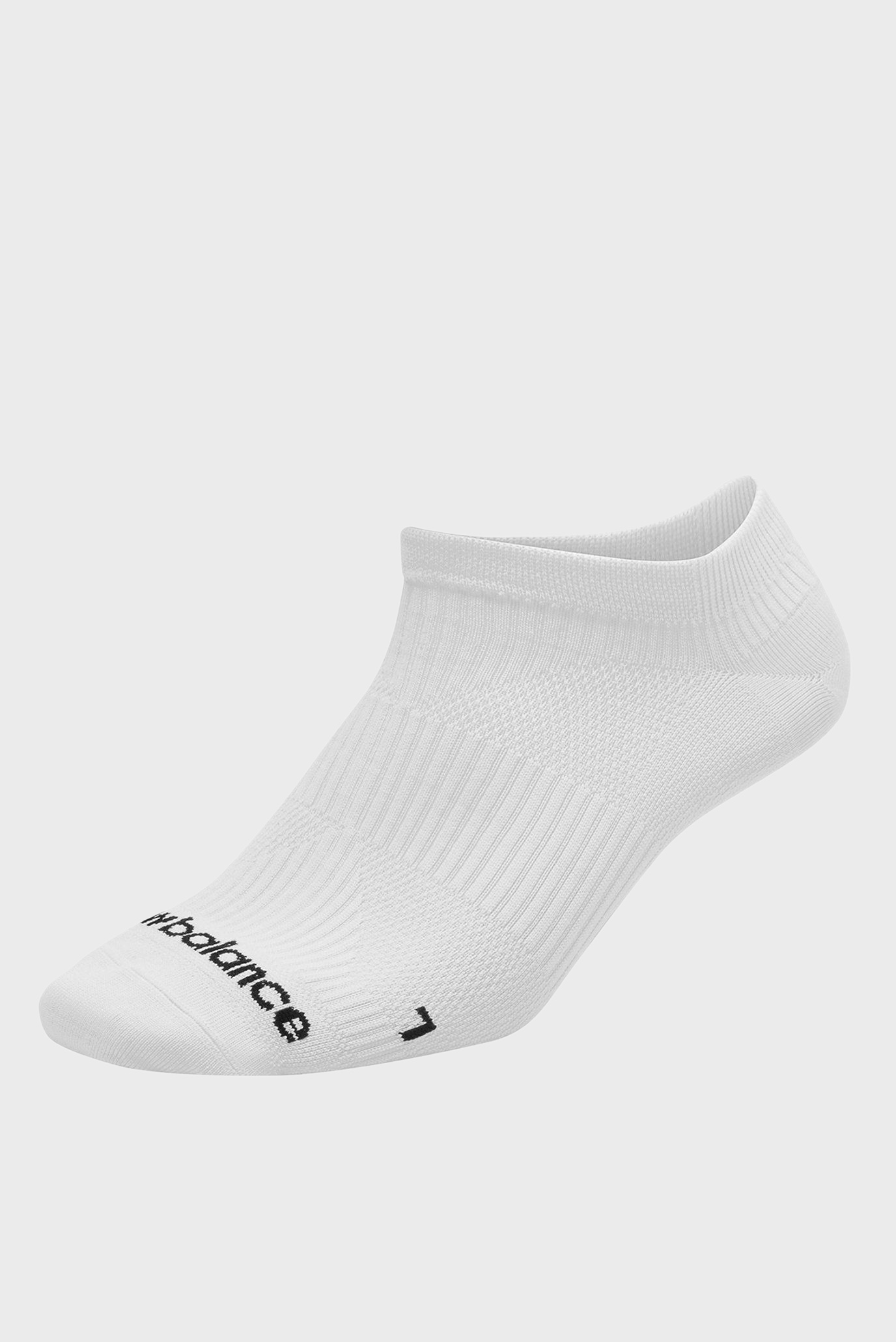 Білі шкарпетки Run Flat Knit 1
