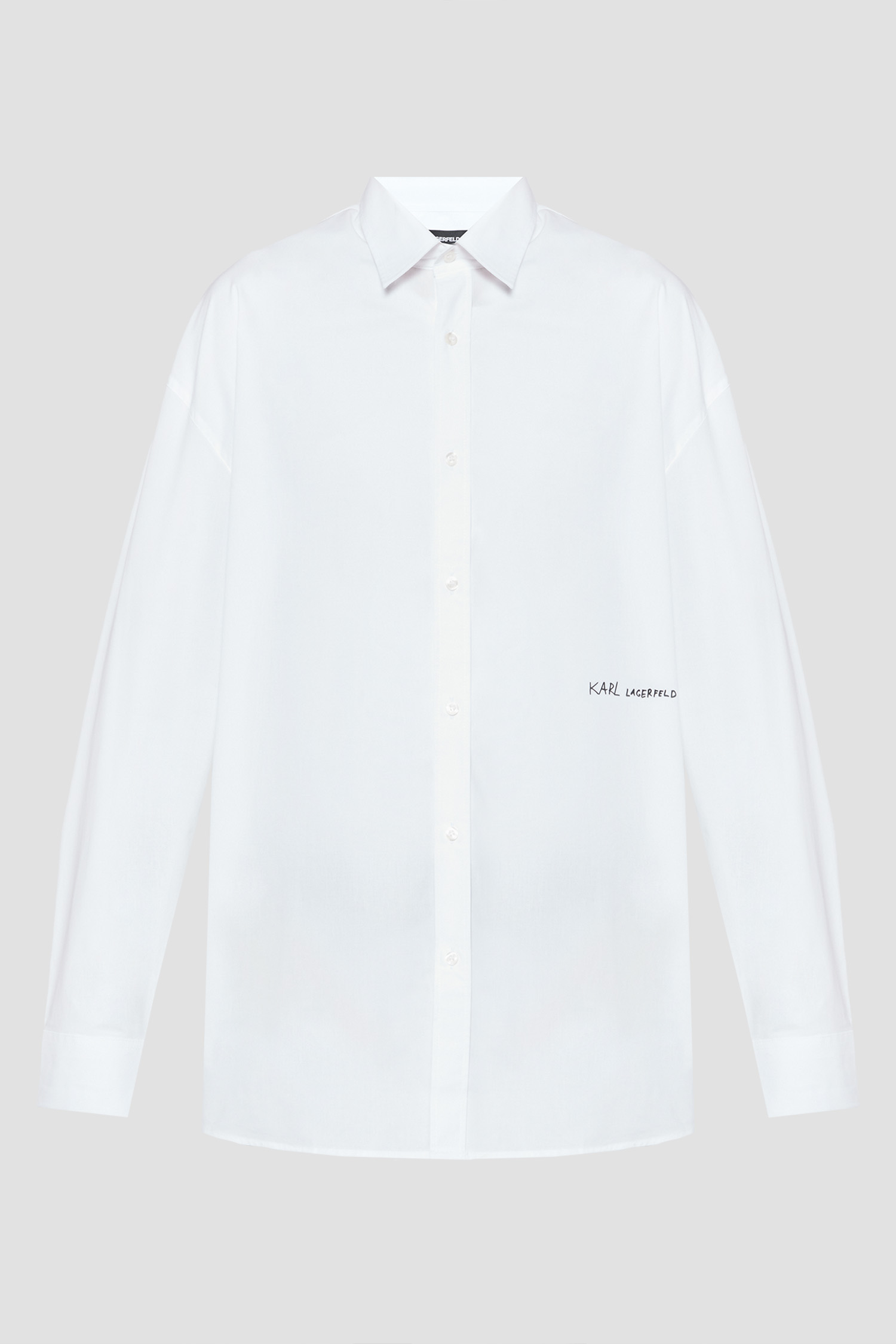 Мужская белая рубашка Белый XXL Karl Lagerfeld 553600.605976;10 Мужская белая рубашка Белый XXL Karl Lagerfeld 553600.605976;10
