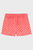 Женские коралловые шорты с узором EMPIRE LOGO
