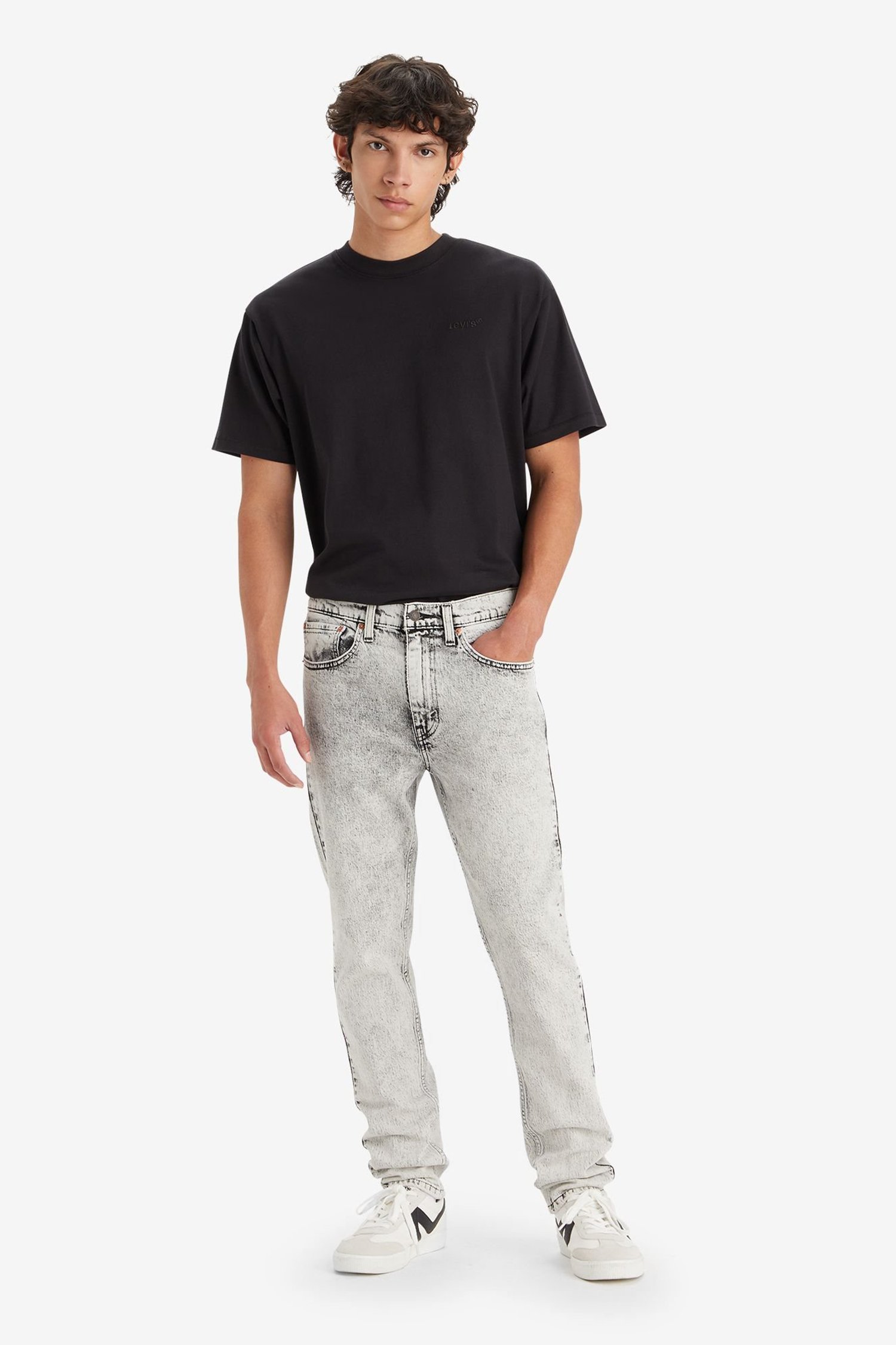 Чоловічі сірі джинси 515™ Slim Taper 1