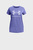 Детская фиолетовая футболка UA SPORTSTYLE LOGO SS
