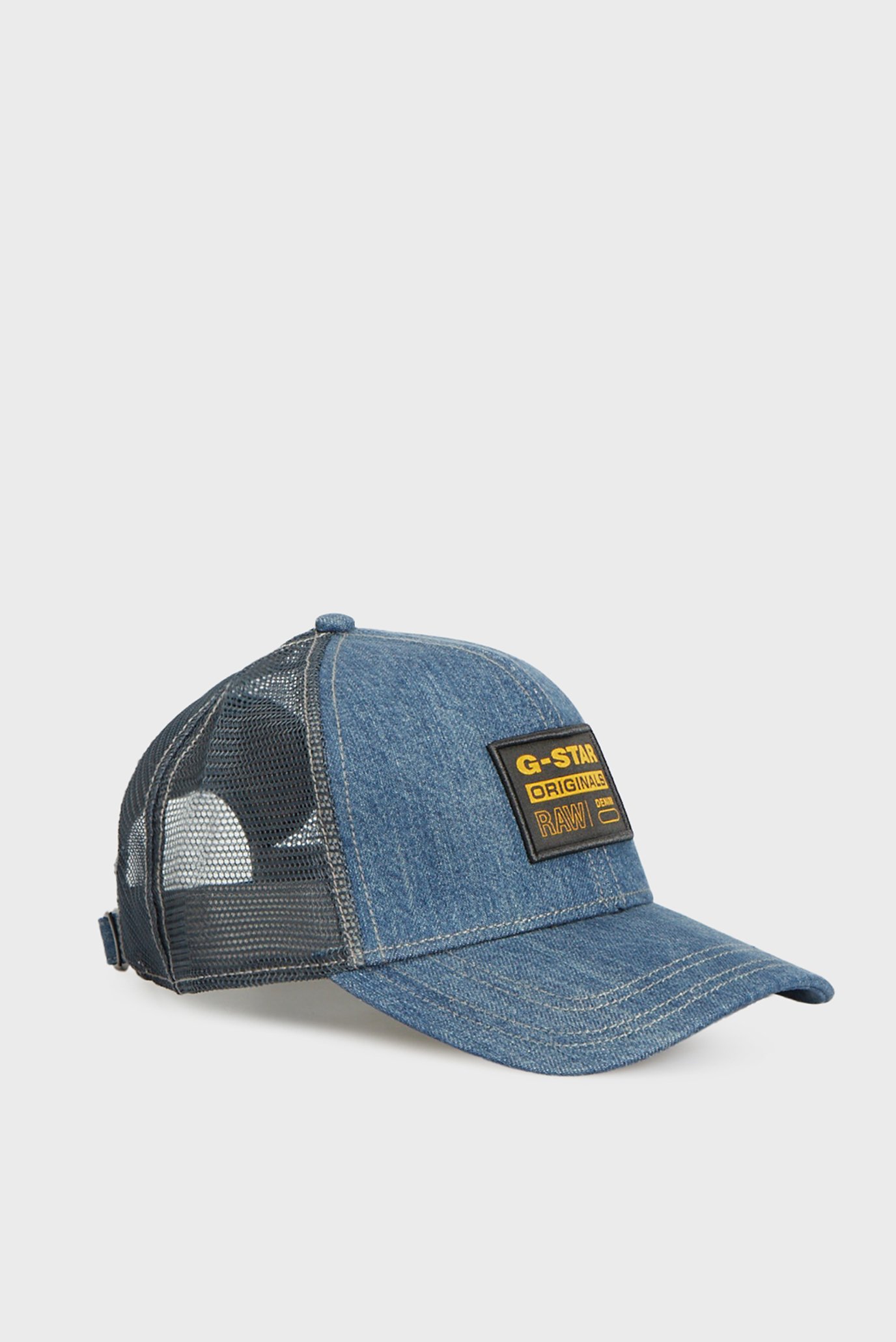 Чоловіча синя джинсова кепка Denim Embro Baseball Trucker Cap 1