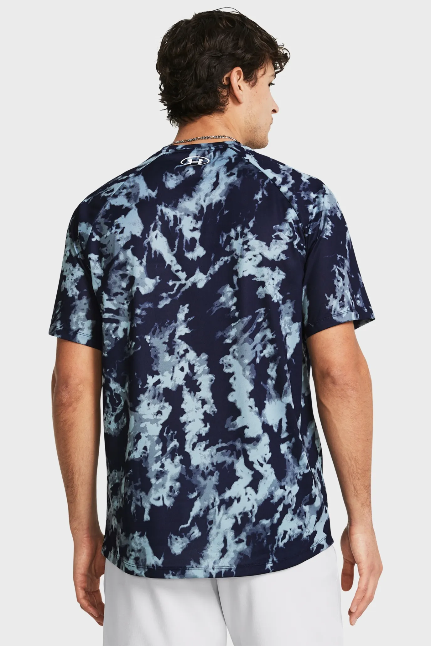 Мужская футболка UA TECH ABC CAMO SS 2