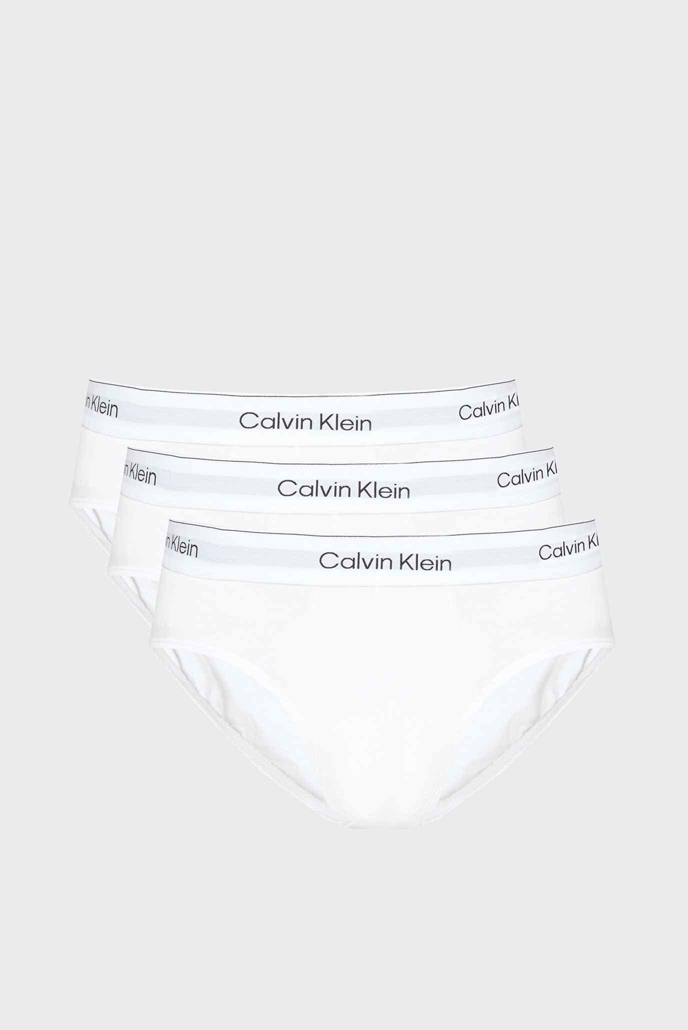 Мужские белые брифы (3 шт) HIP BRIEF Белый L Calvin Klein LV00NB4388 Мужские белые брифы (3 шт) HIP BRIEF Белый L Calvin Klein LV00NB4388